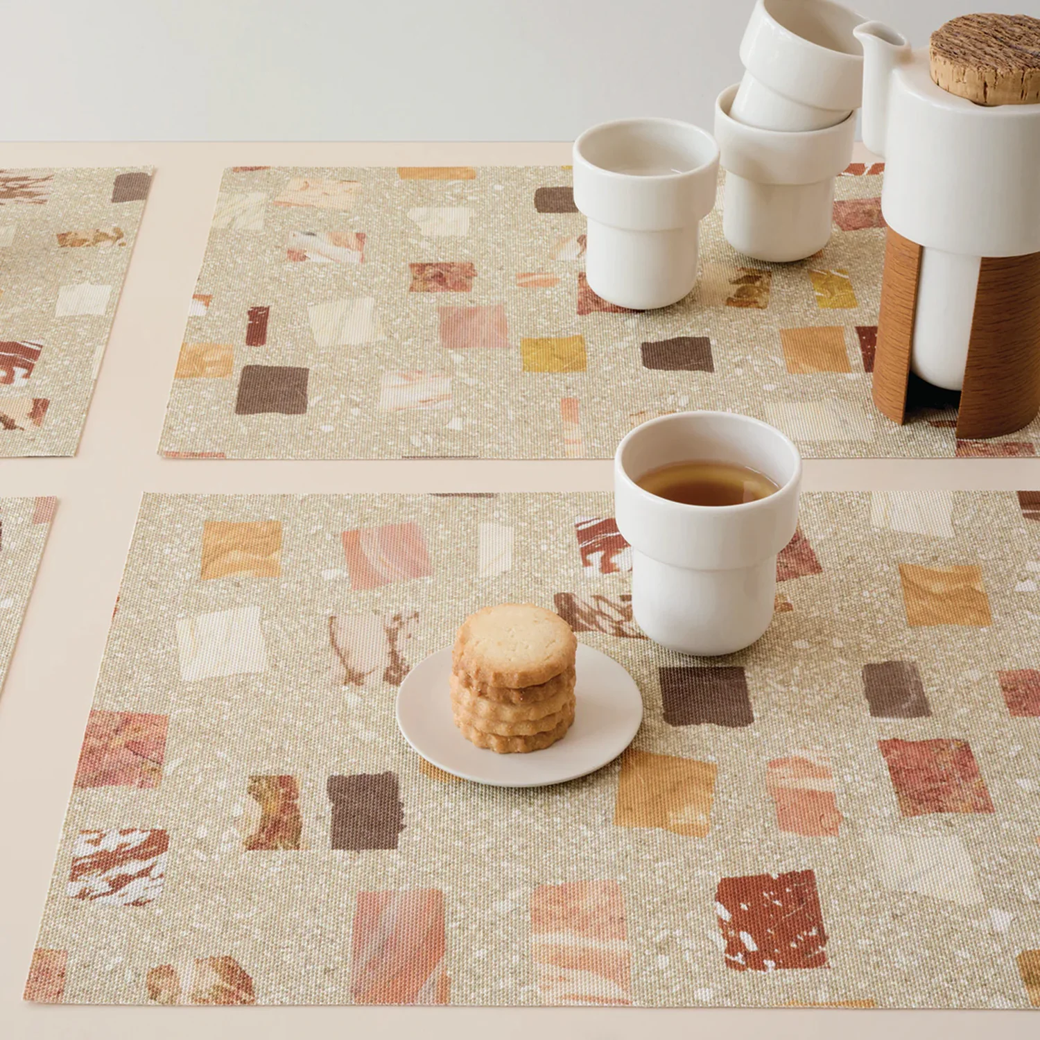chilewich | placemat rectangle | pietra desert - Image 3