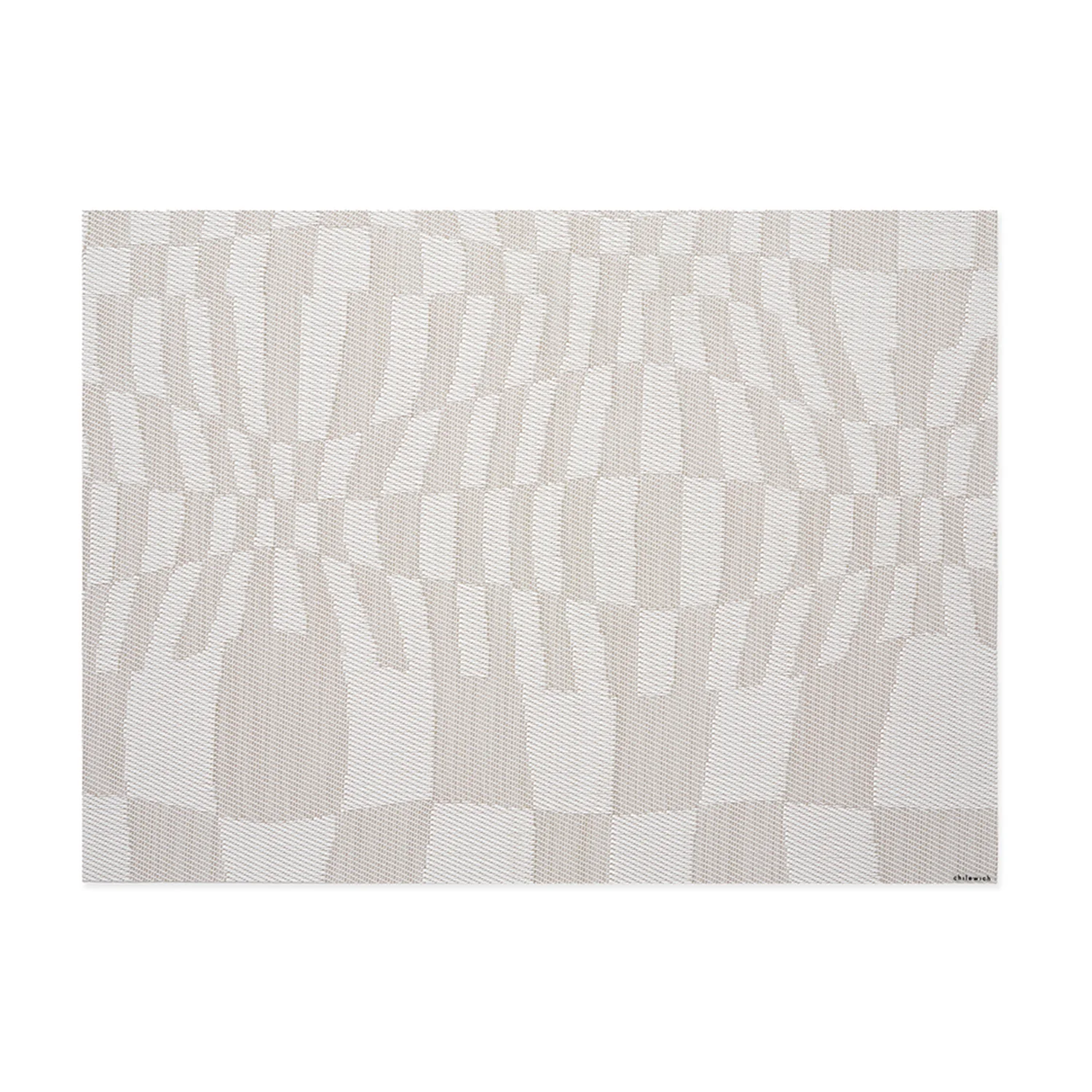 chilewich | placemat rectangle | warp sand - Image 4