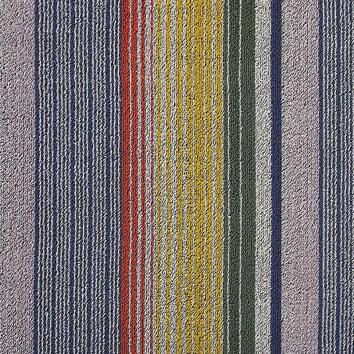 chilewich | shag runner mat 61x183cm (24x72") | pop stripe multi