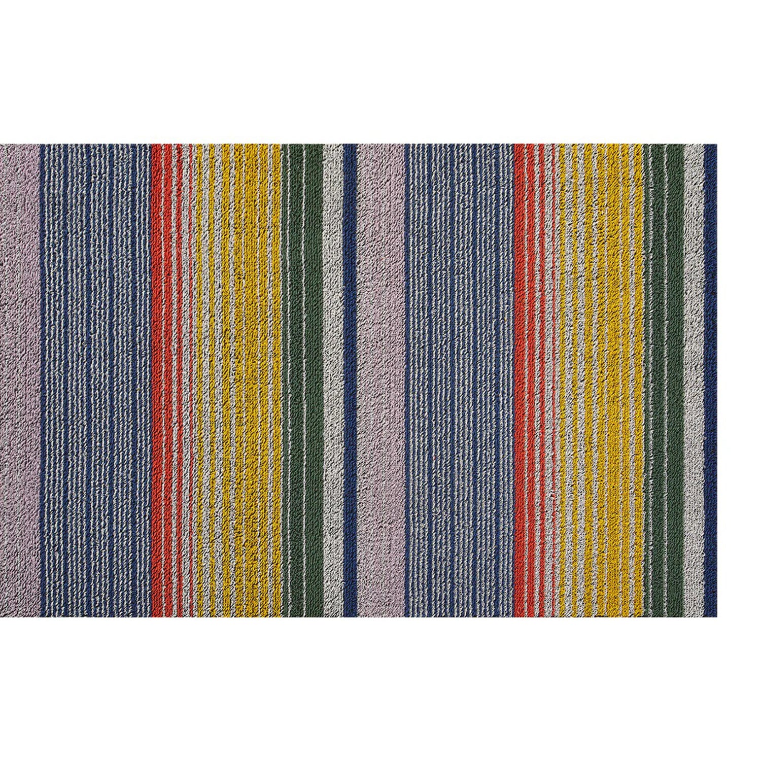 chilewich | shag runner mat 61x183cm (24x72") | pop stripe multi - Image 4