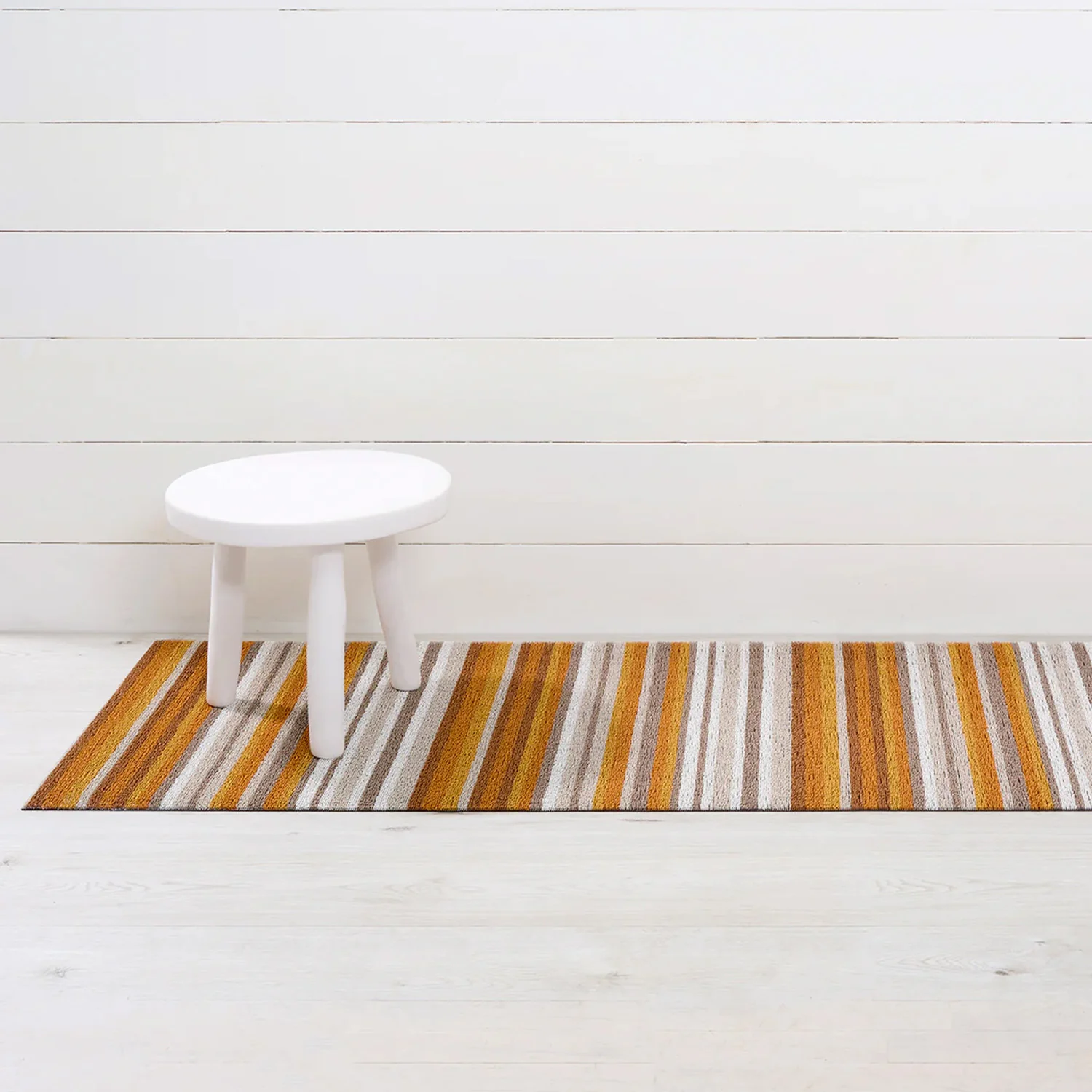 chilewich | shag big mat 91x152cm (36x60") | horizon stripe desert - Image 5