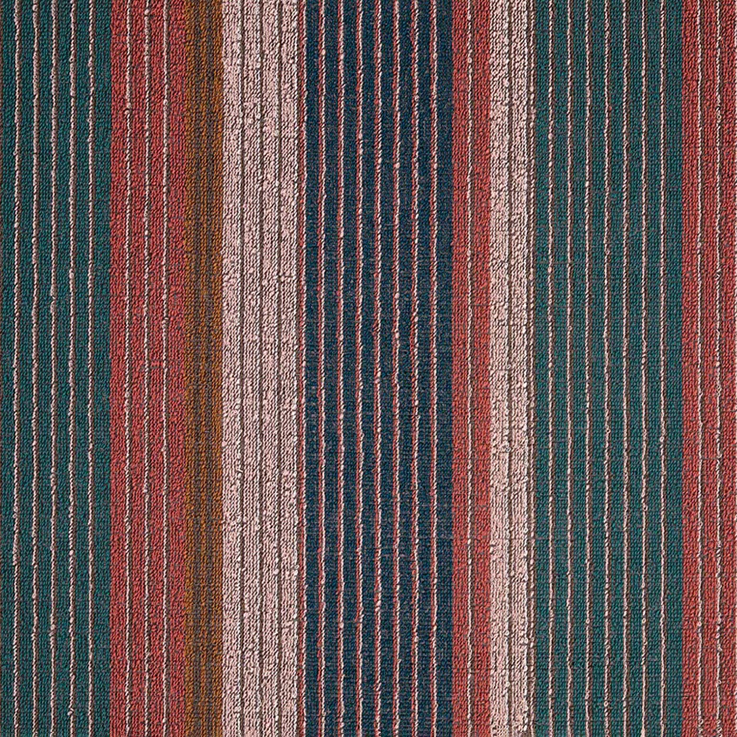 chilewich | shag utility doormat 61x91cm (24x36") | pleat stripe raspberry - Image 4