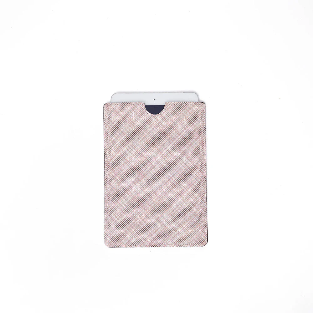 chilewich | tablet sleeve small | basketweave blush - DC - Image 2