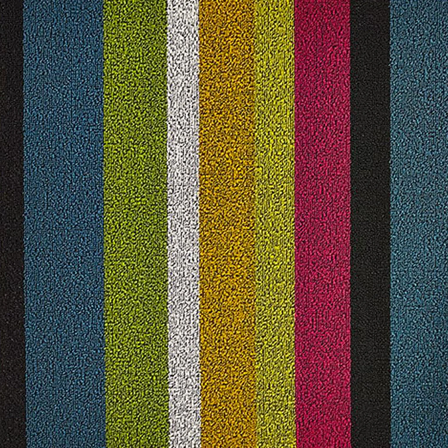 chilewich | shag utility doormat 61x91cm (24x36") | bold stripe multi - Image 3