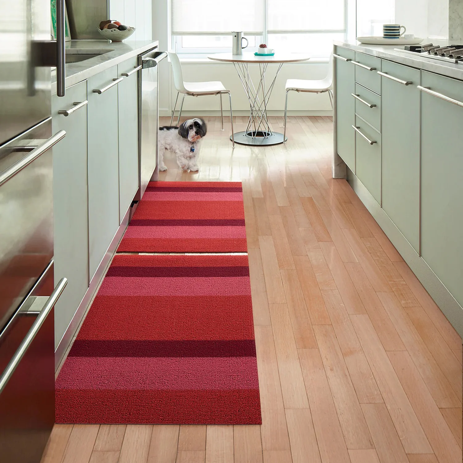 chilewich | shag utility doormat 61x91cm (24x36") | bold stripe punch - Image 2