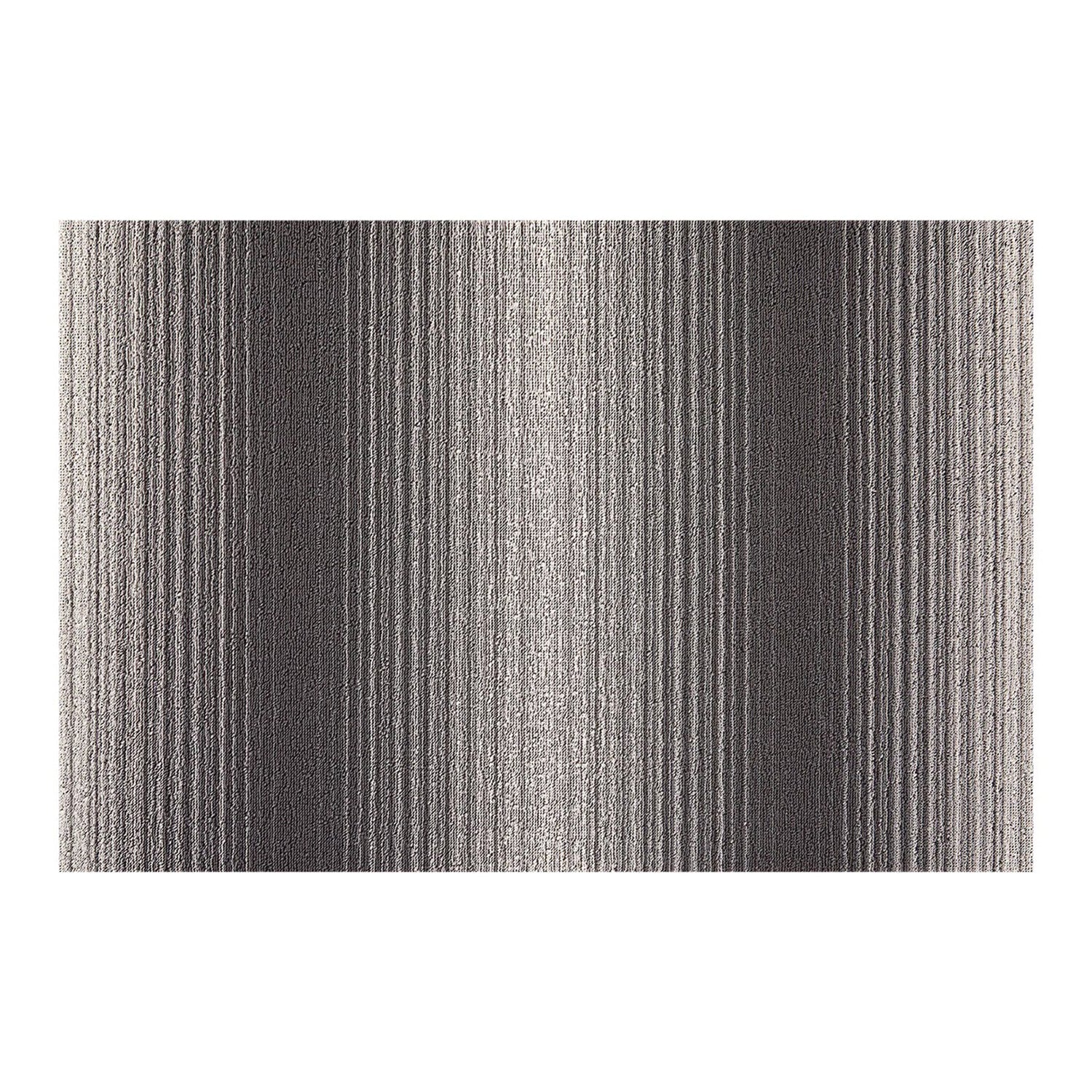 chilewich | shag utility doormat 61x91cm (24x36") | fade stripe stone