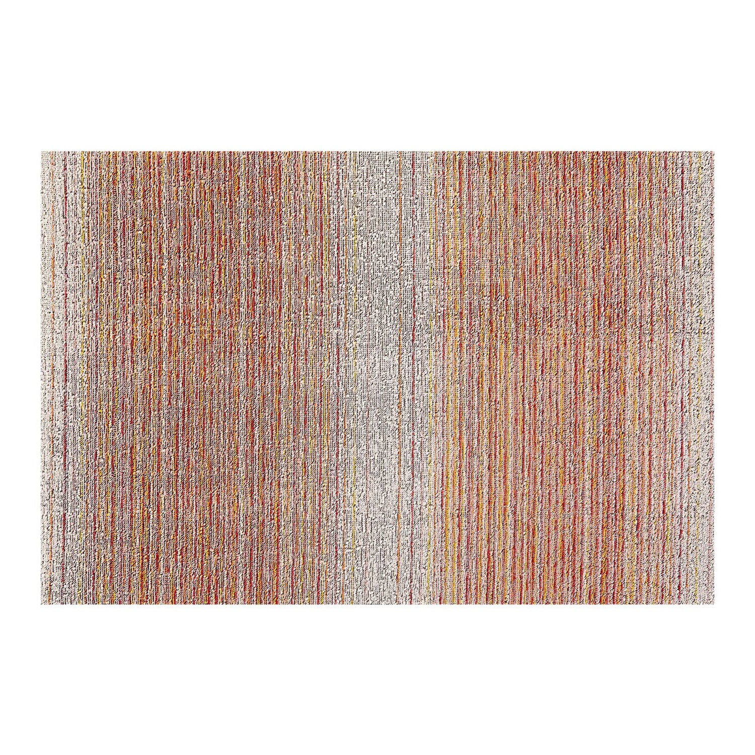 chilewich | shag utility doormat 61x91cm (24x36") | fade stripe sunrise