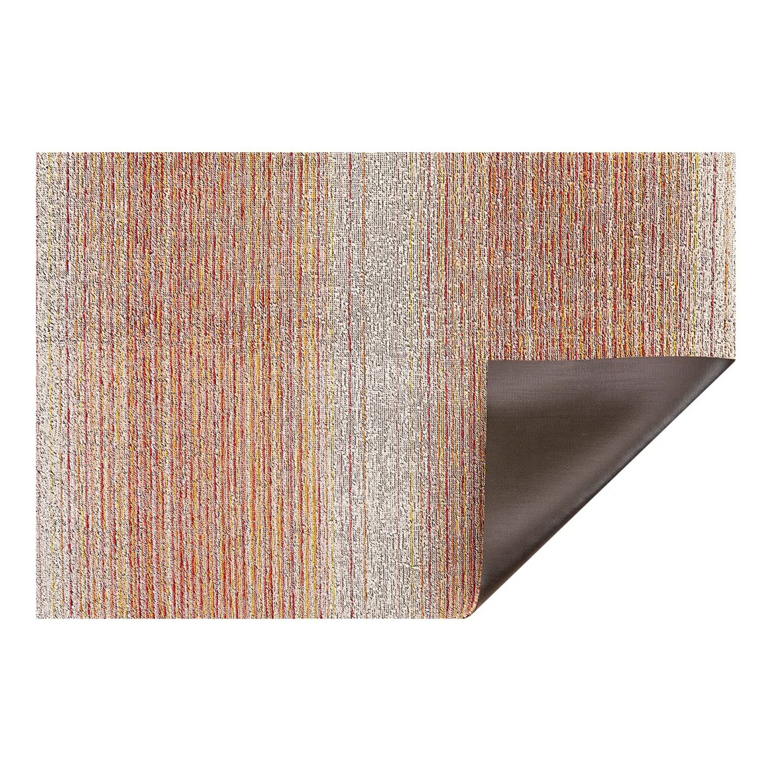 chilewich | shag utility doormat 61x91cm (24x36") | fade stripe sunrise - Image 3