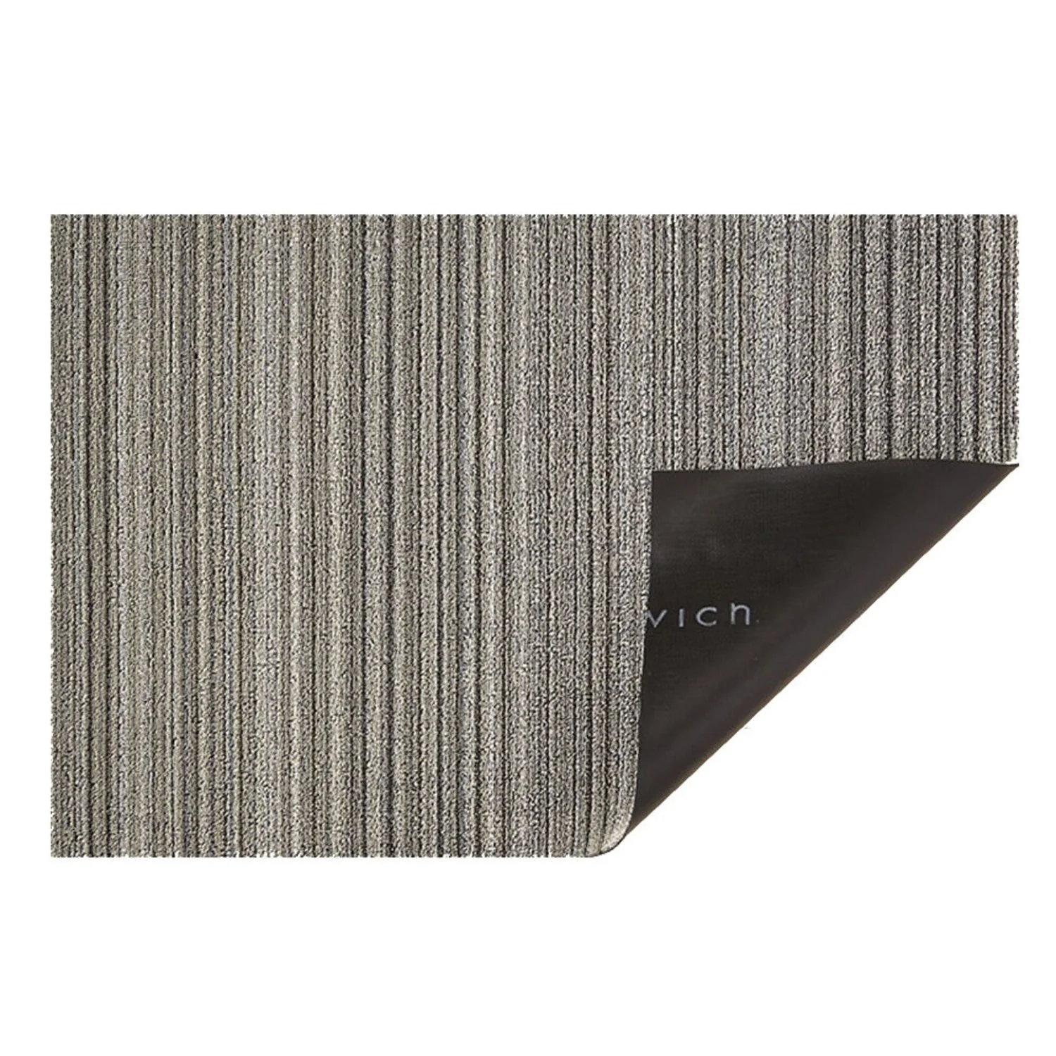 chilewich | shag utility doormat 61x91cm (24x36") | skinny stripe birch - Image 4