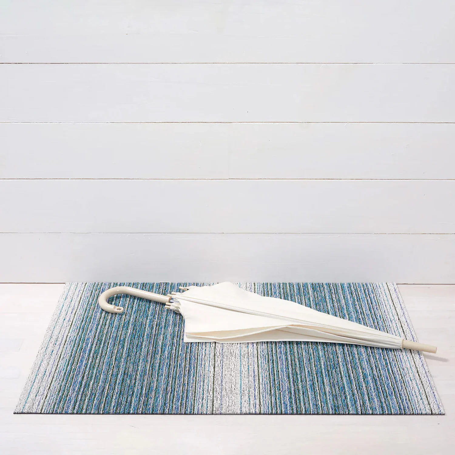 chilewich | shag utility doormat 61x91cm (24x36") | fade lagoon - Image 3