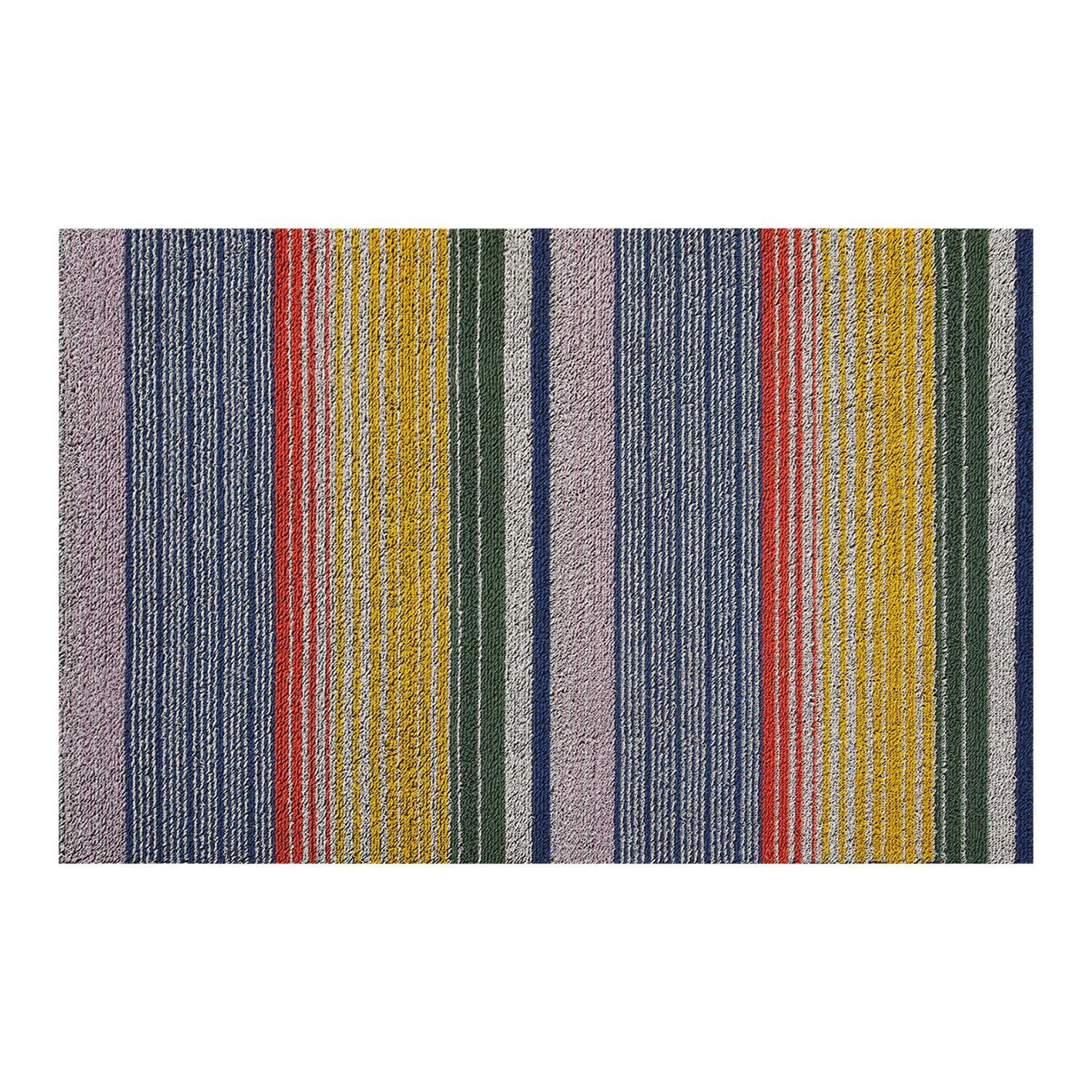 chilewich | shag utility doormat 61x91cm (24x36") | pop stripe multi