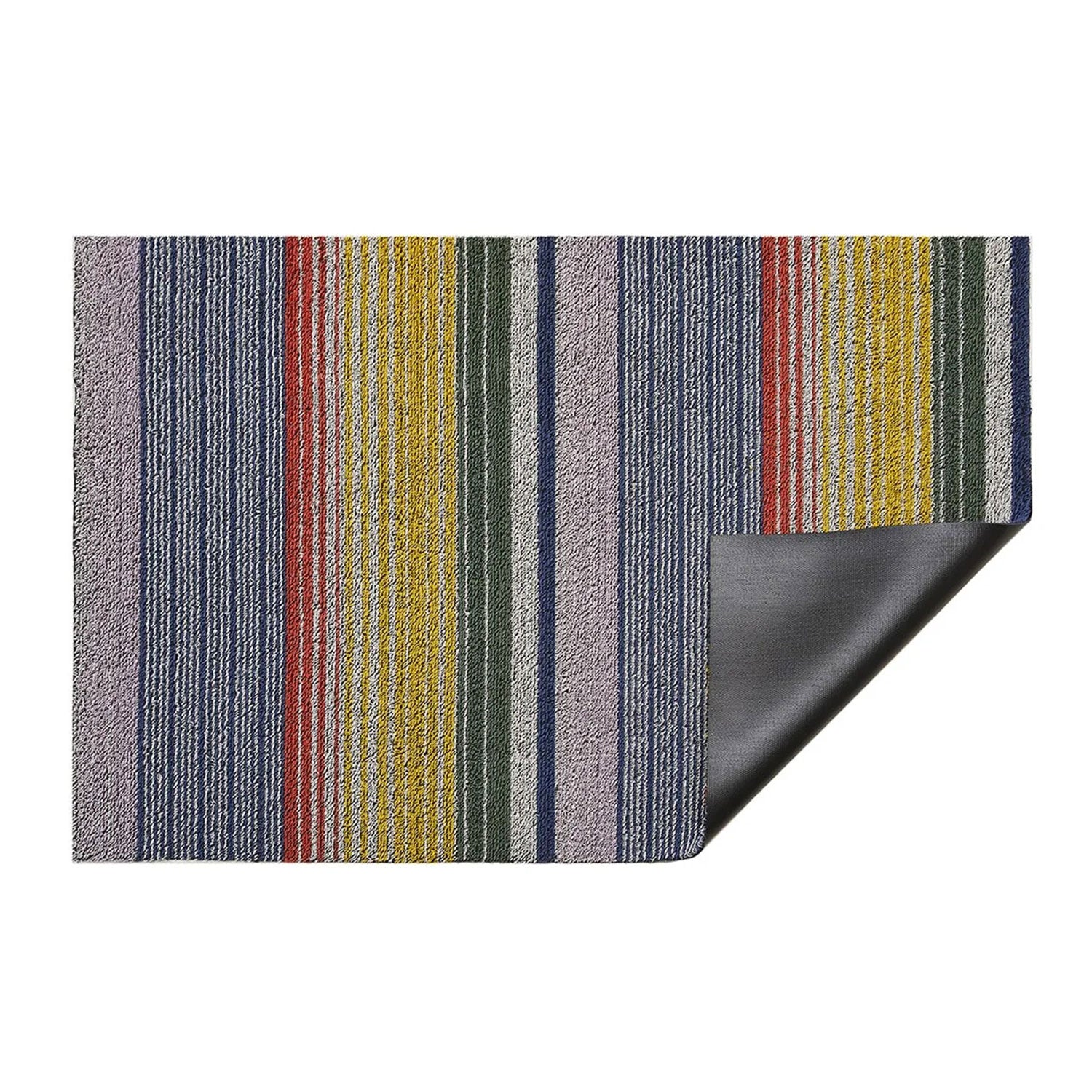 chilewich | shag utility doormat 61x91cm (24x36") | pop stripe multi - Image 5