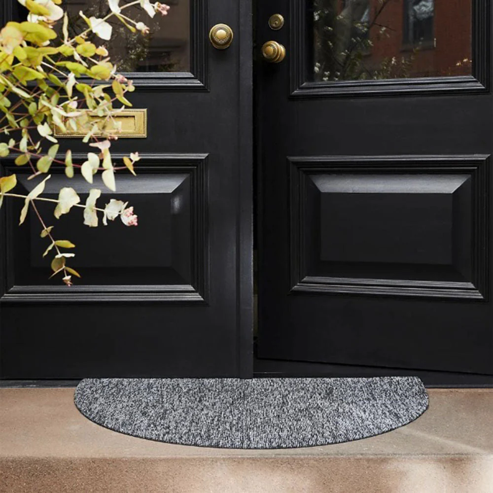 chilewich | shag welcome doormat | heathered grey - Image 3
