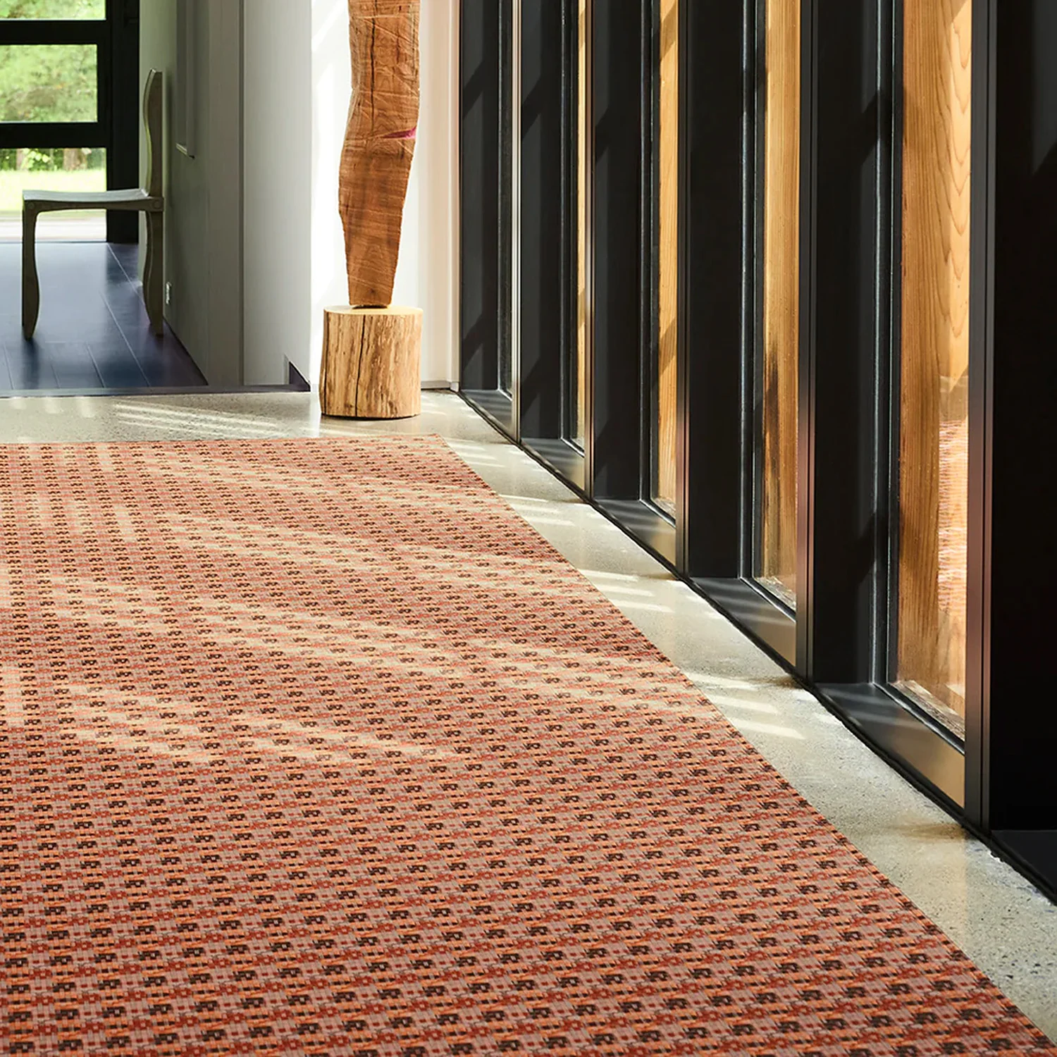 chilewich | woven floormat 118x183cm (46x72") | fable sorbet - Image 4