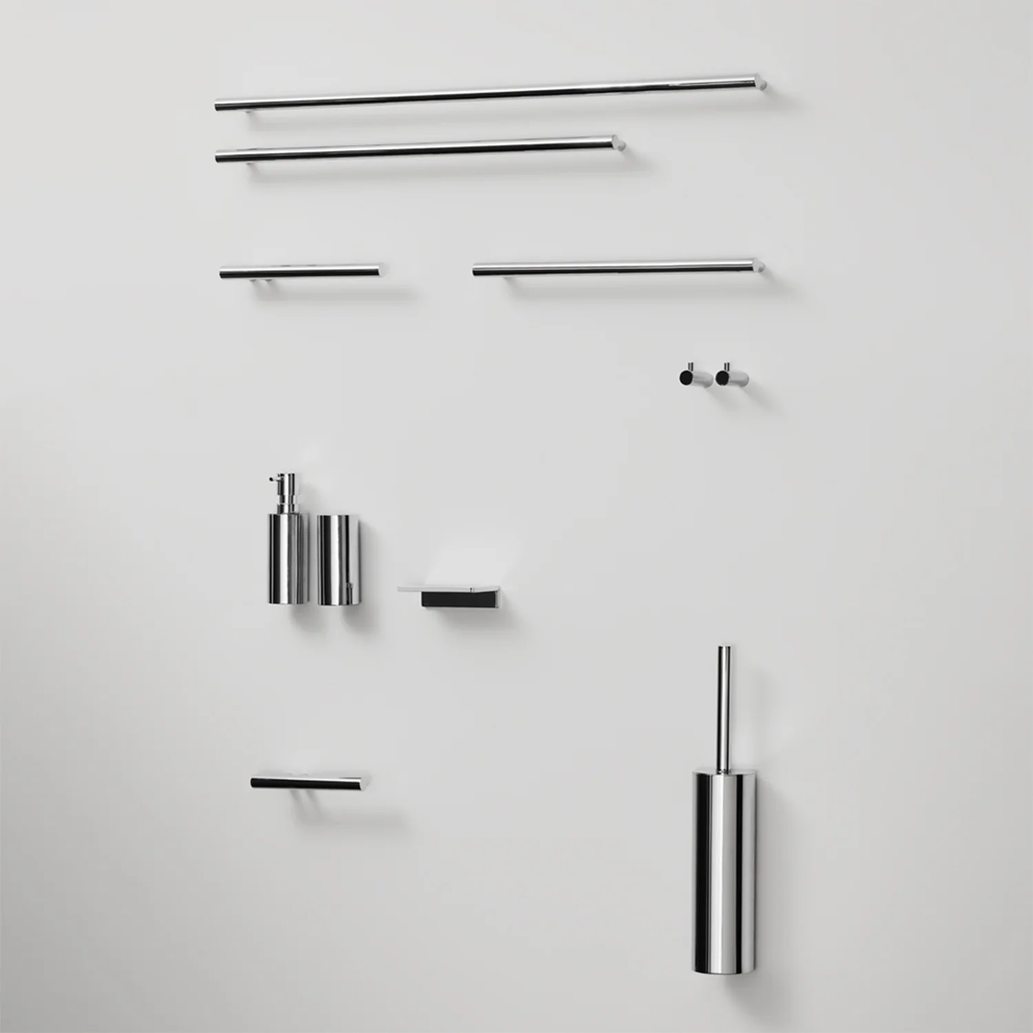 decor walther | BAR series | toilet paper holder | chrome - Image 2