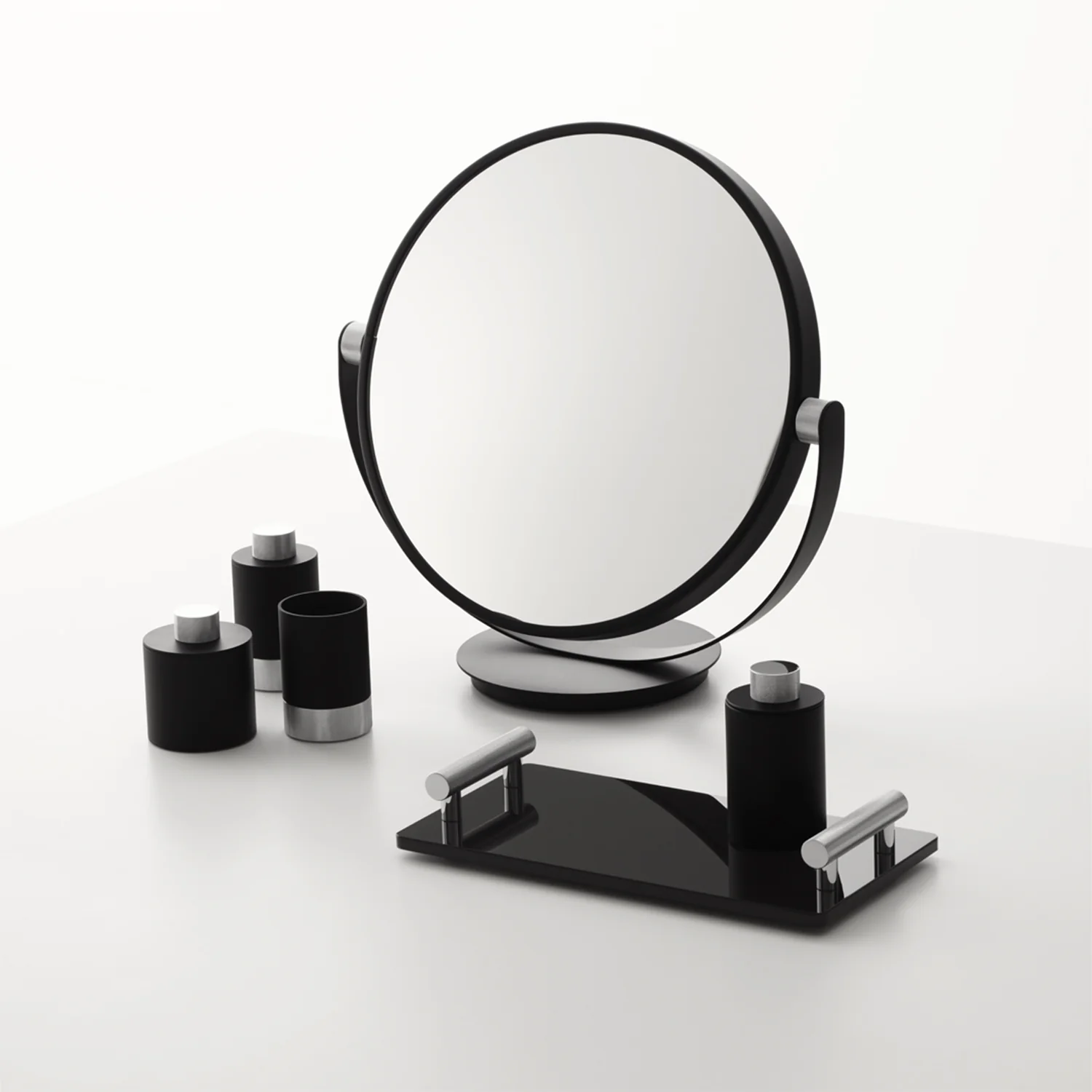 decor walther | CLUB series | table mirror rotating | matte black - Image 4