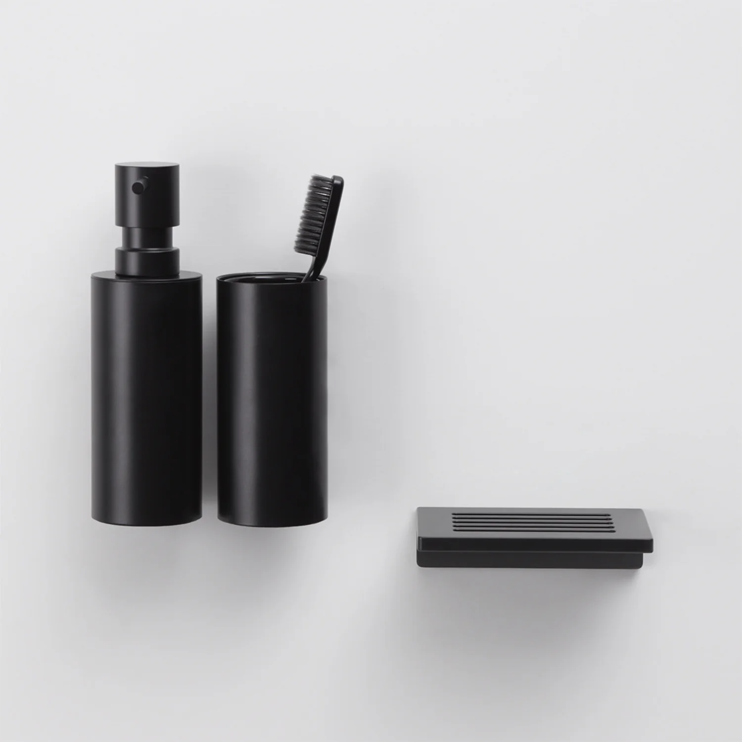 decor walther | CORNER series | soap dish wall mounted | matte black - Image 2