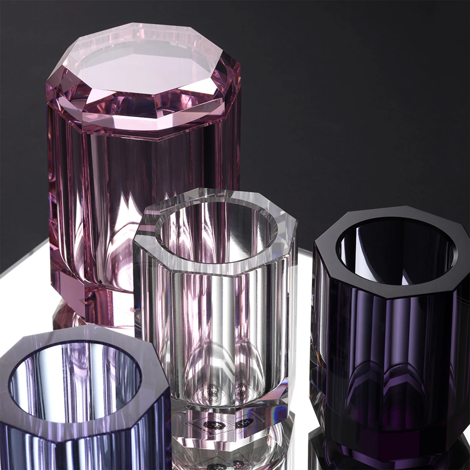 decor walther | KRISTALL series | crystal tumbler | anthracite - Image 9