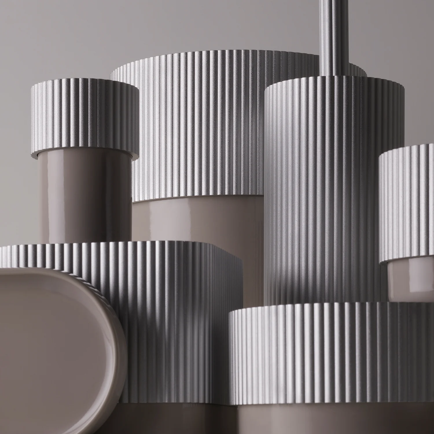 decor walther | OF.LINE series | waste bin | aqua + shell - Image 4