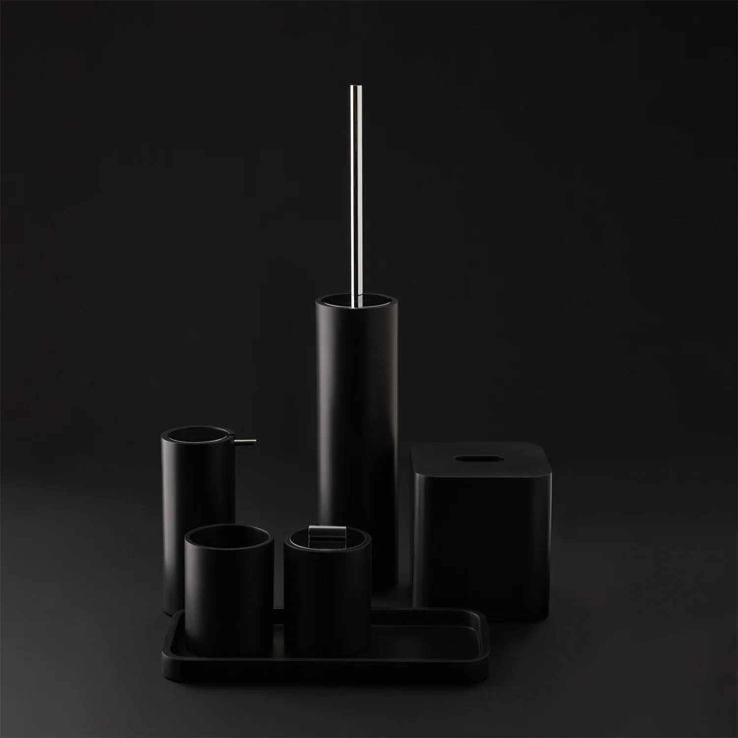 decor walther | STONE series | tab tray | matte black - Image 4