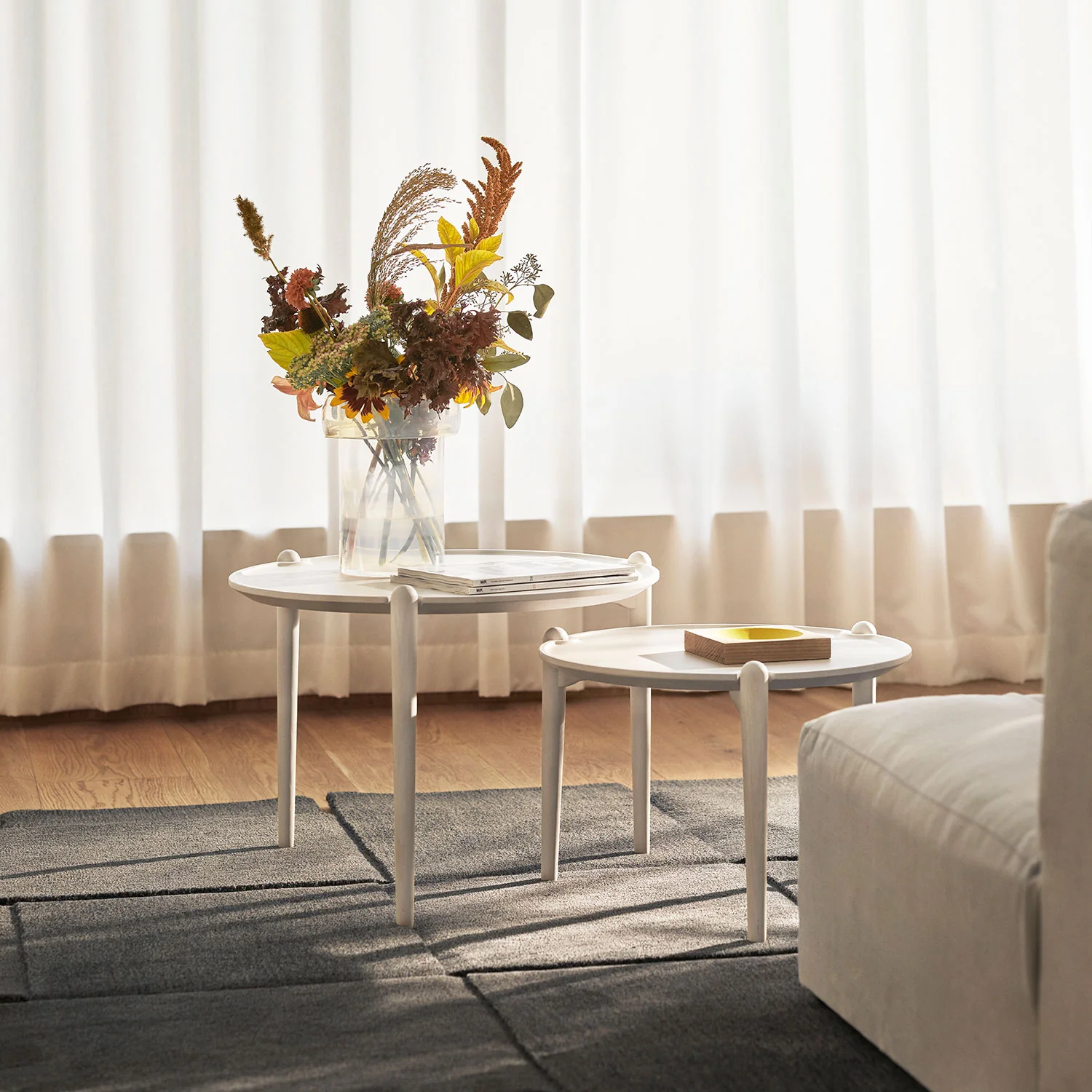 design house stockholm | basket floor rug | dark grey 245x300cm - DC - Image 4