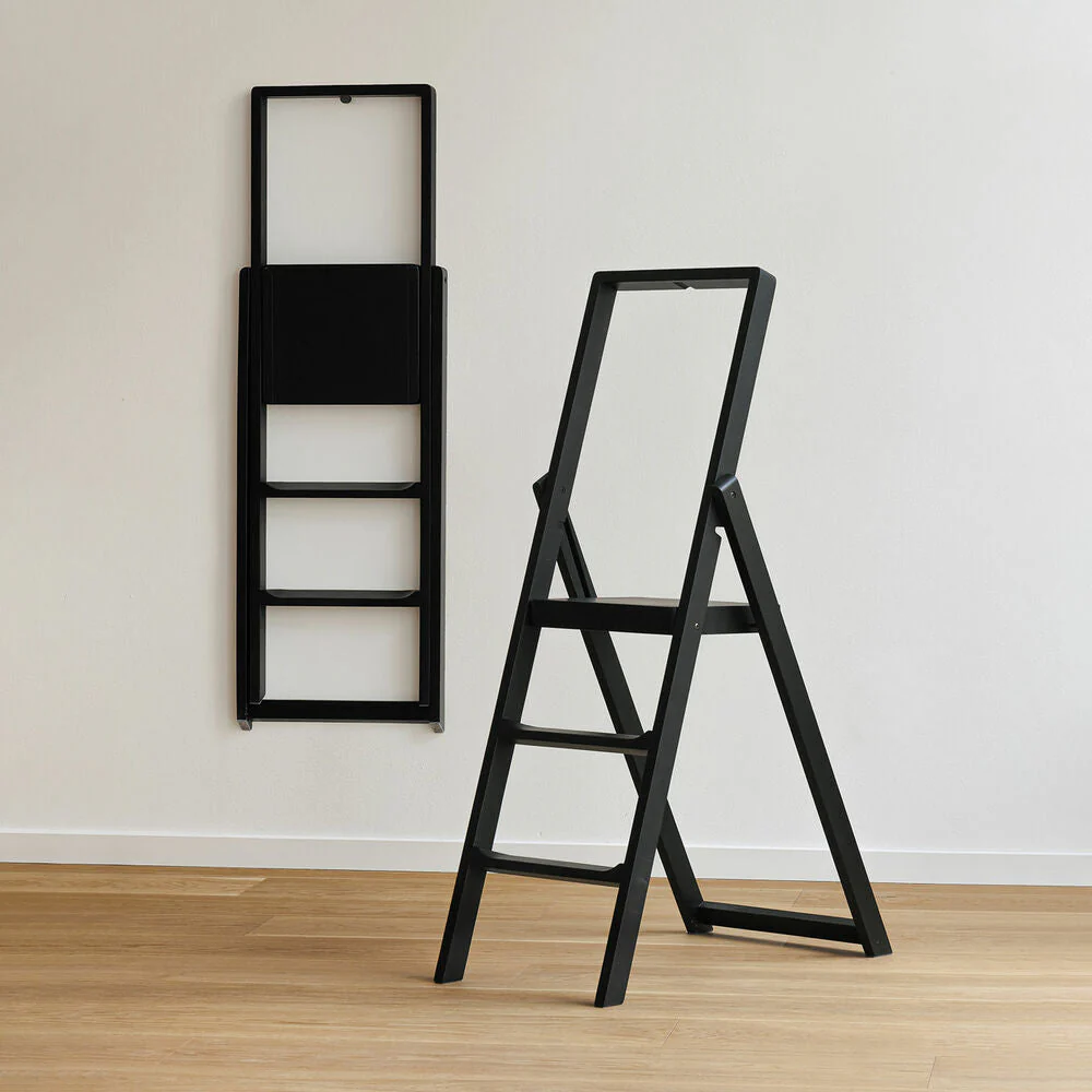 design house stockholm | step stepladder | stained black - Image 2