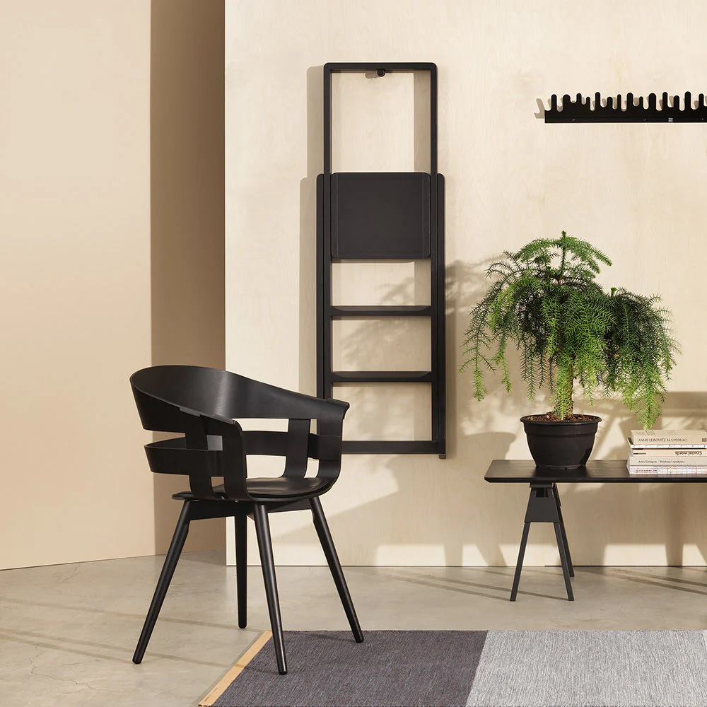 design house stockholm | step stepladder | stained black - Image 3