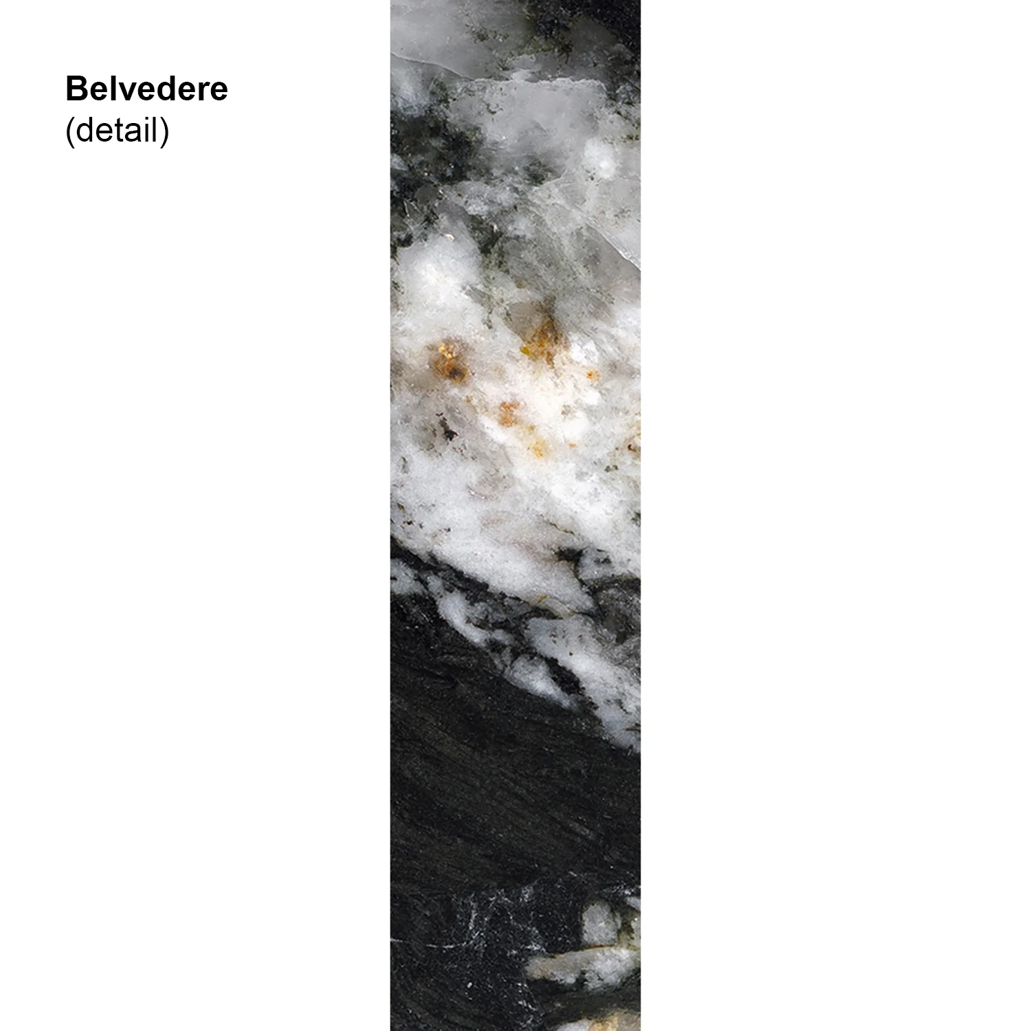 draenert | day bar trolley | belvedere polished stone + black frame - Image 11
