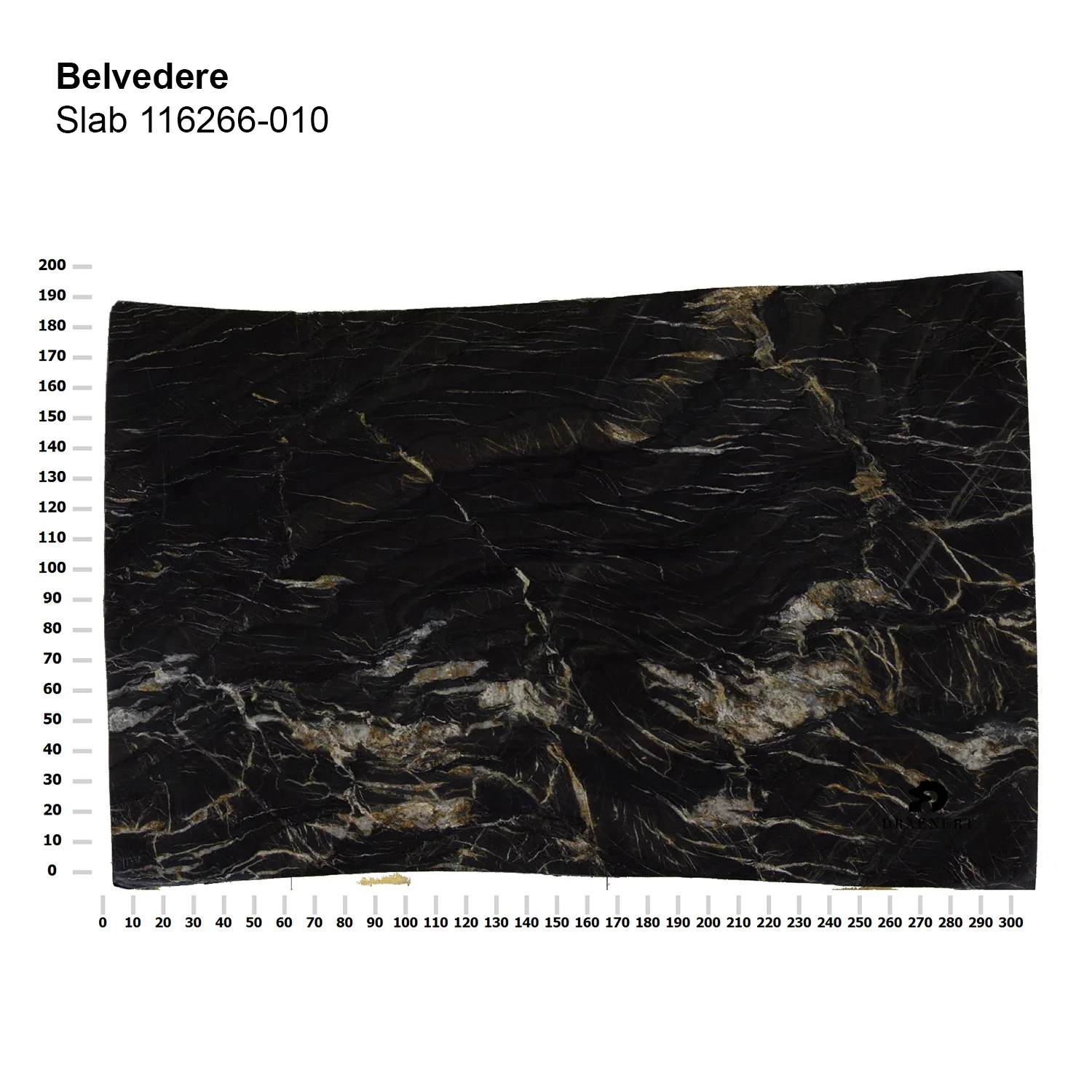 draenert | day bar trolley | belvedere polished stone + black frame - Image 18