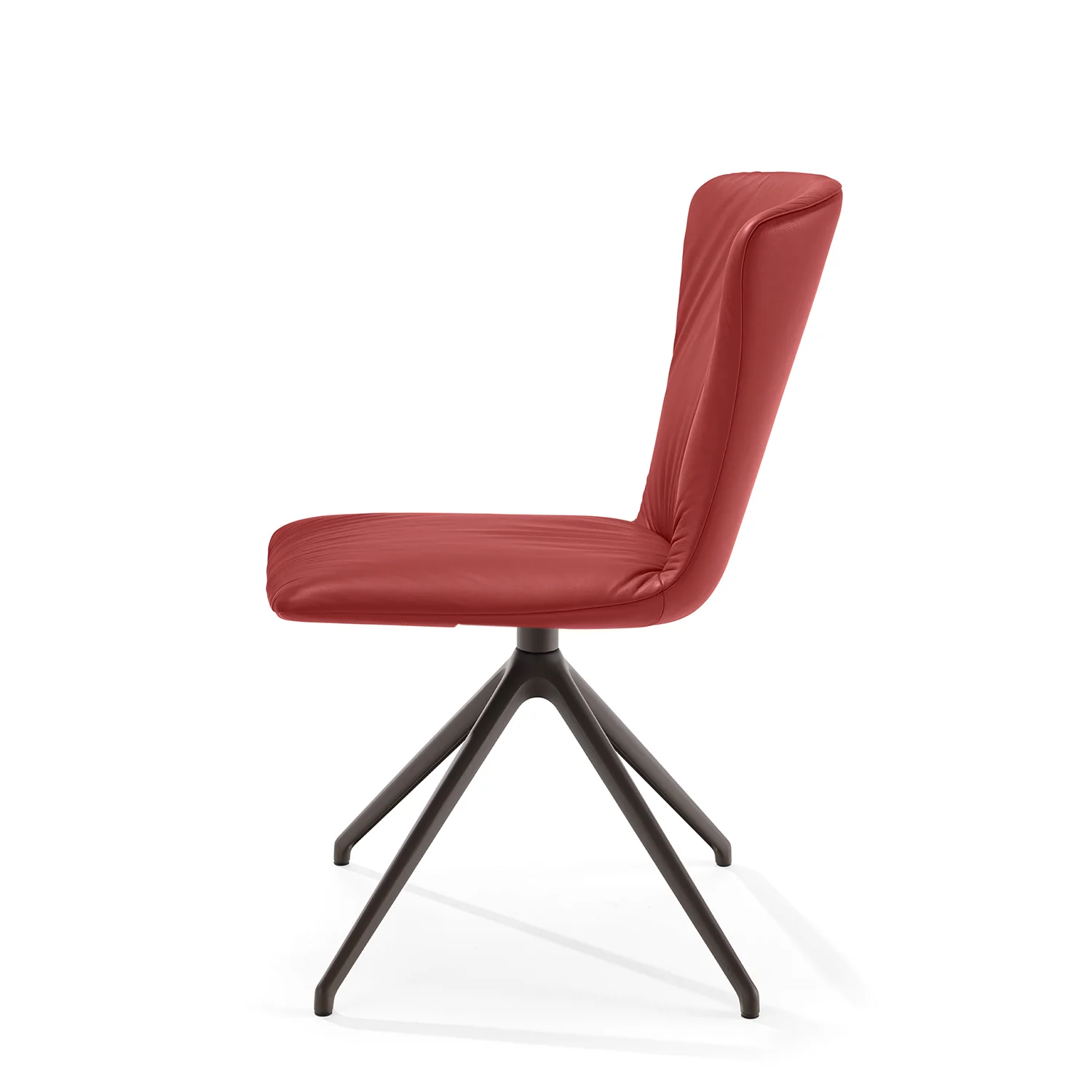 draenert | dexter chair | swivel base | black leather + charmelle cloud 55 - Image 8