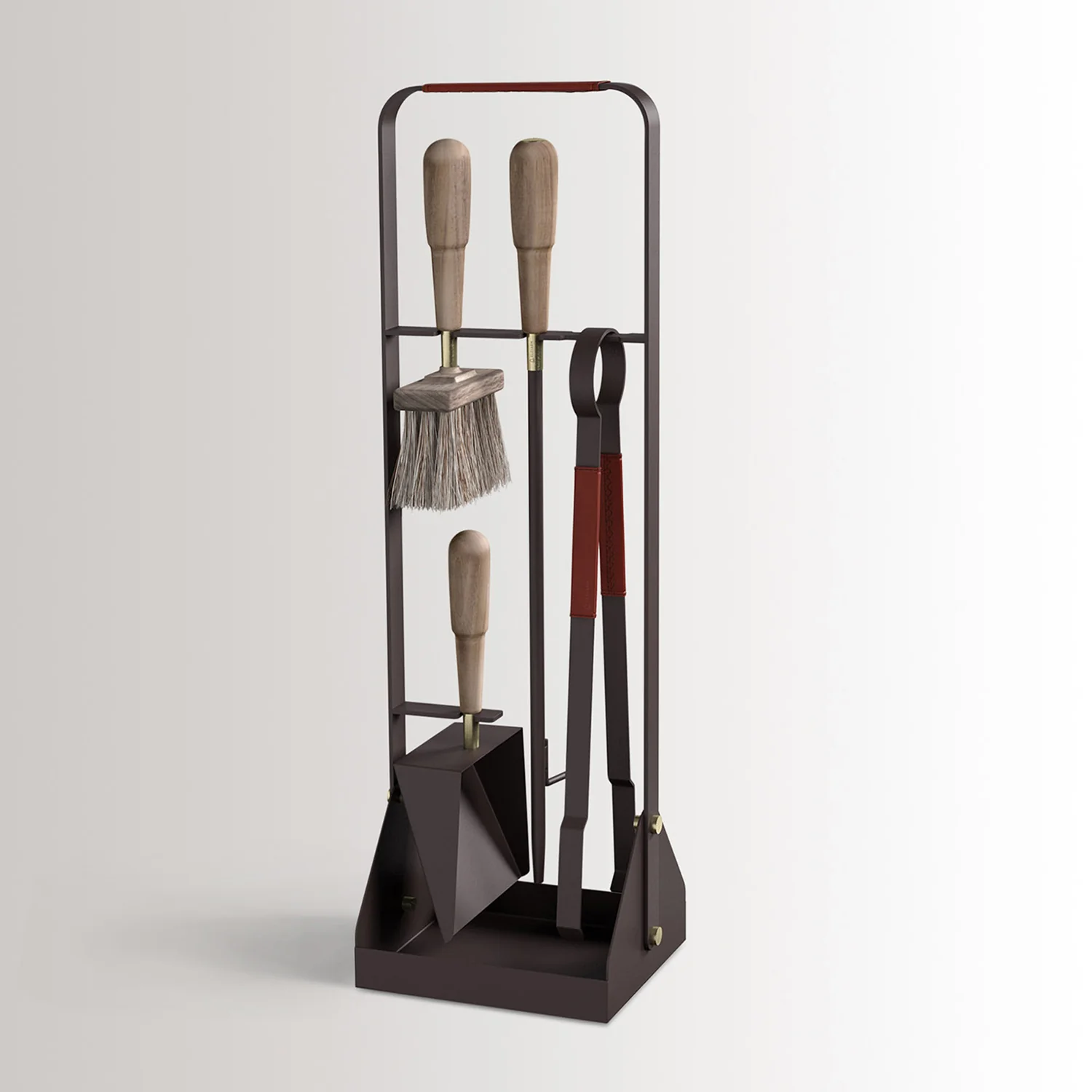 eldvarm | emma fire companion set with leather | havane - Image 6