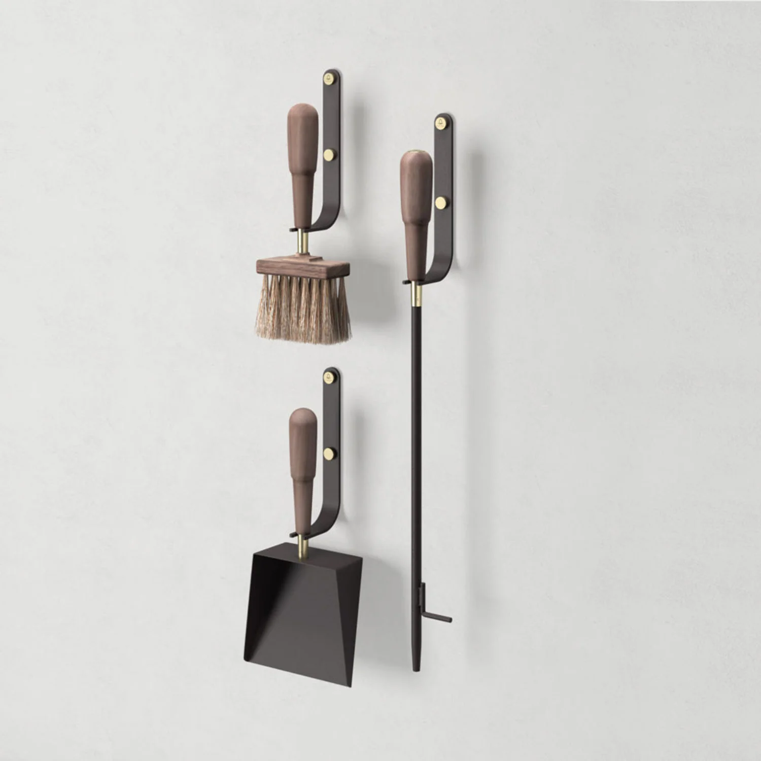 eldvarm | emma fire shovel + brush | classique - Image 4