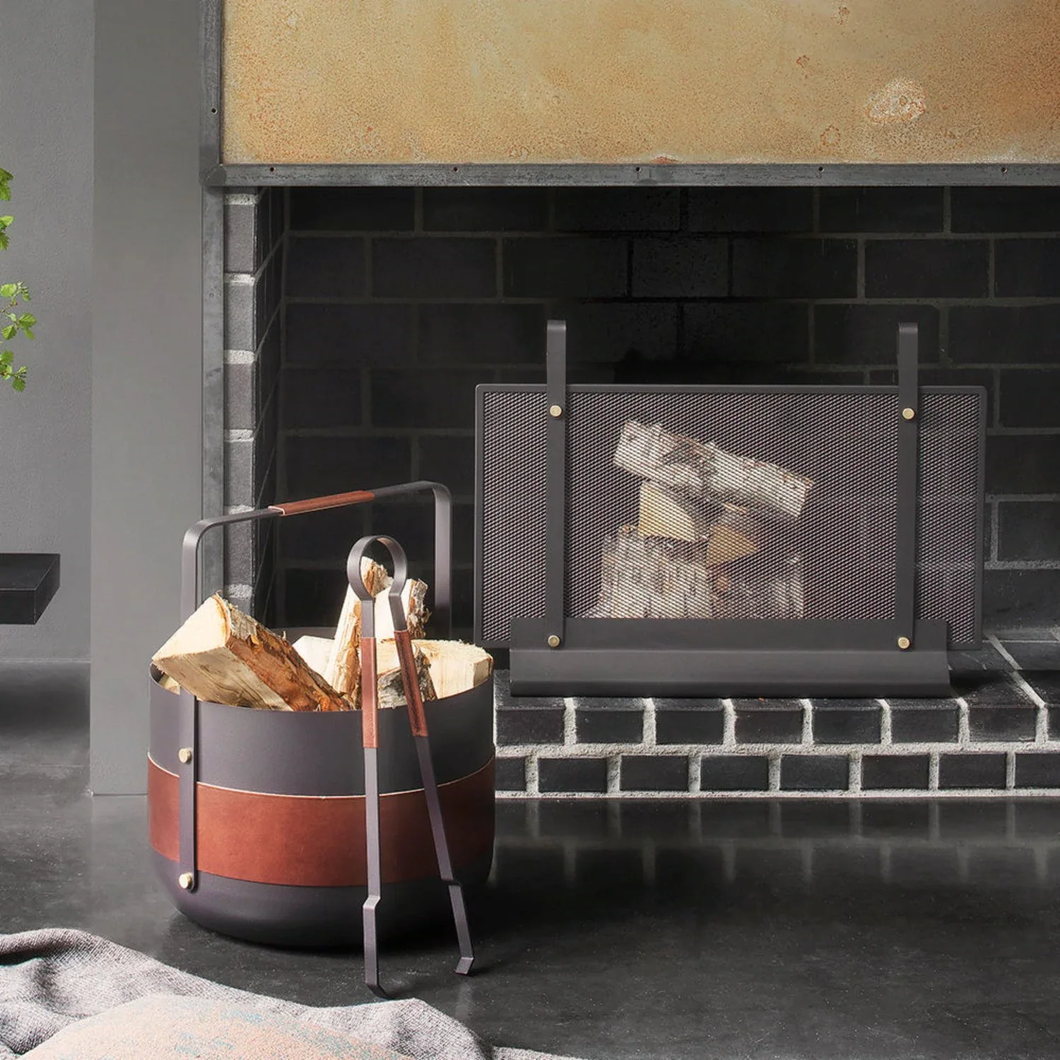 eldvarm | emma fireplace screen | classique small 70 - Image 3