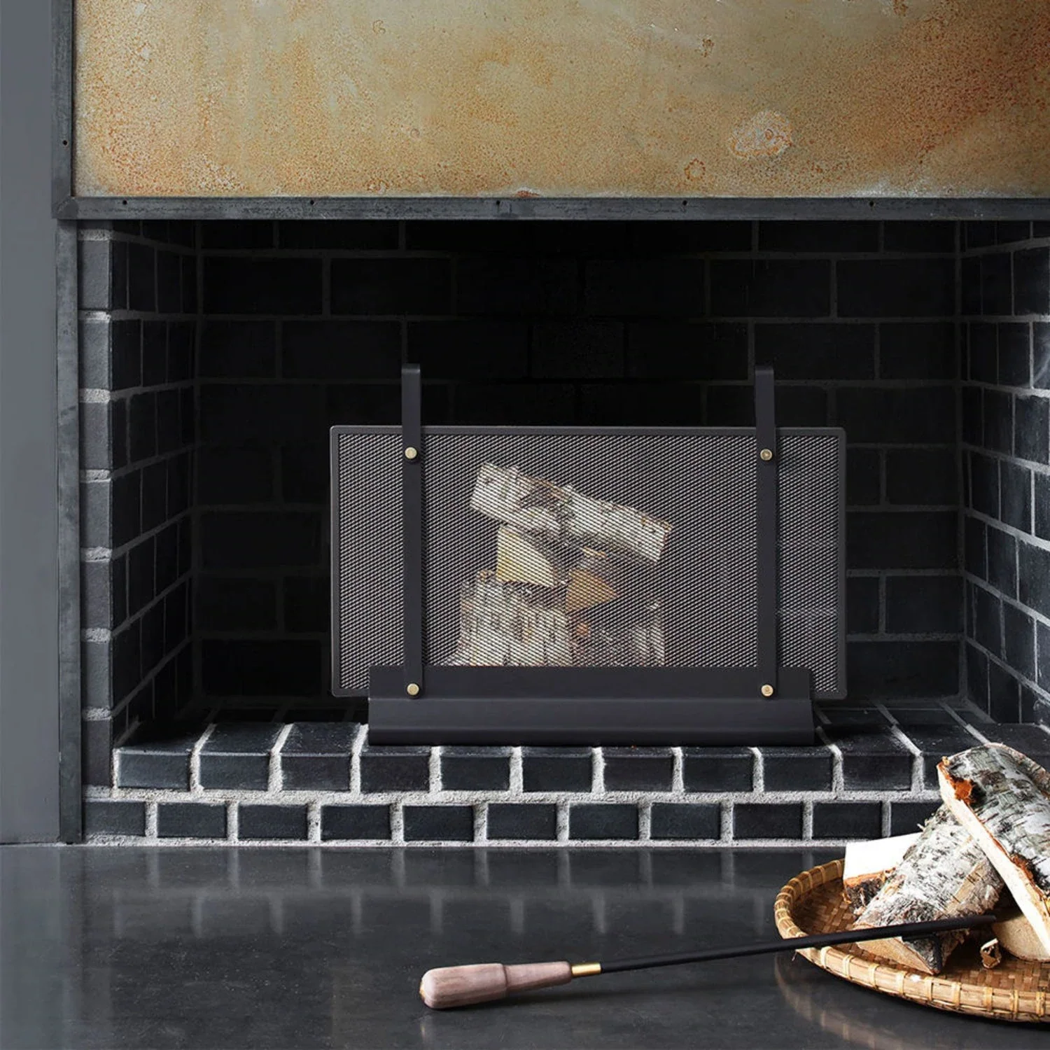 eldvarm | emma fireplace screen | classique small 70 - Image 5