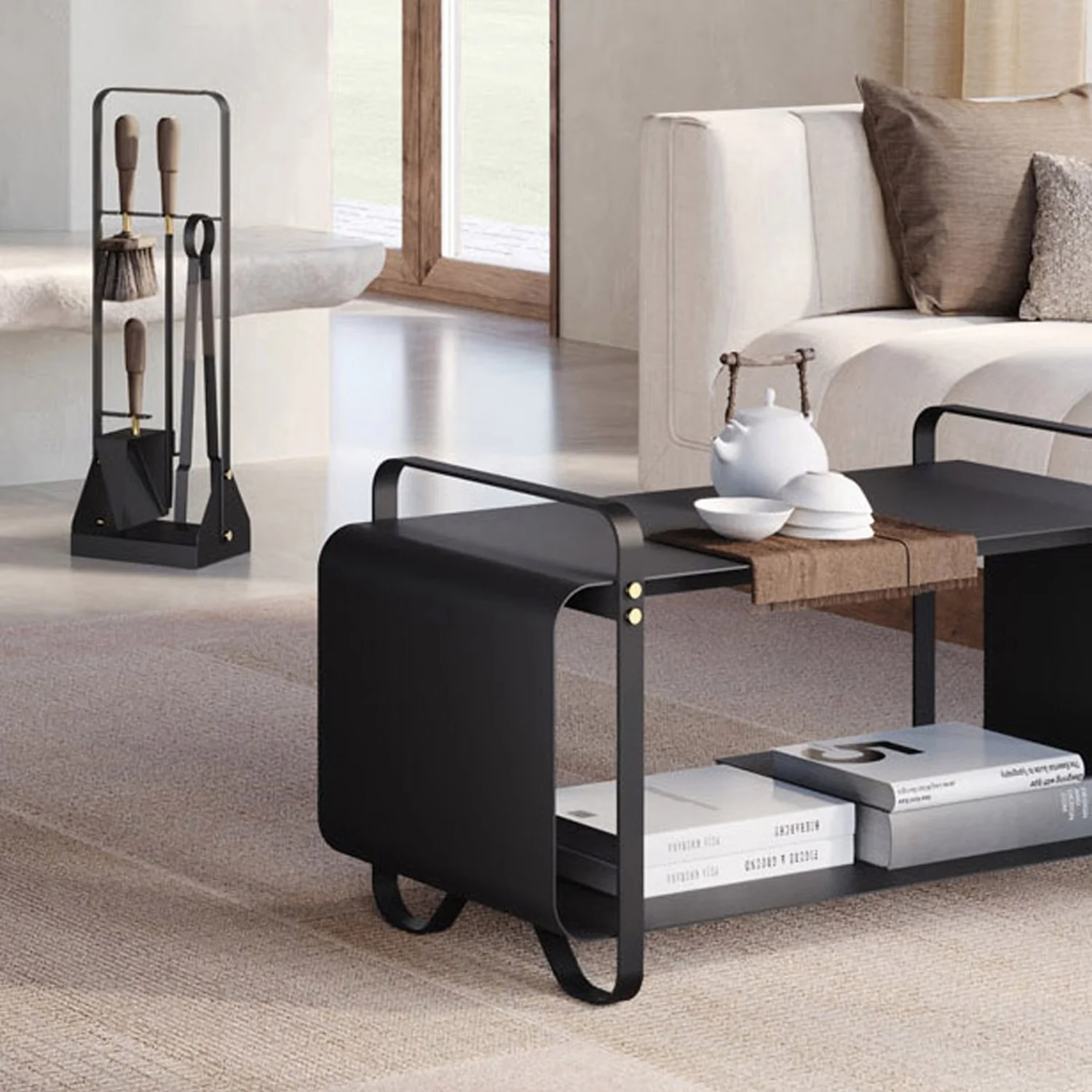 eldvarm | ninne bench | noir - Image 3
