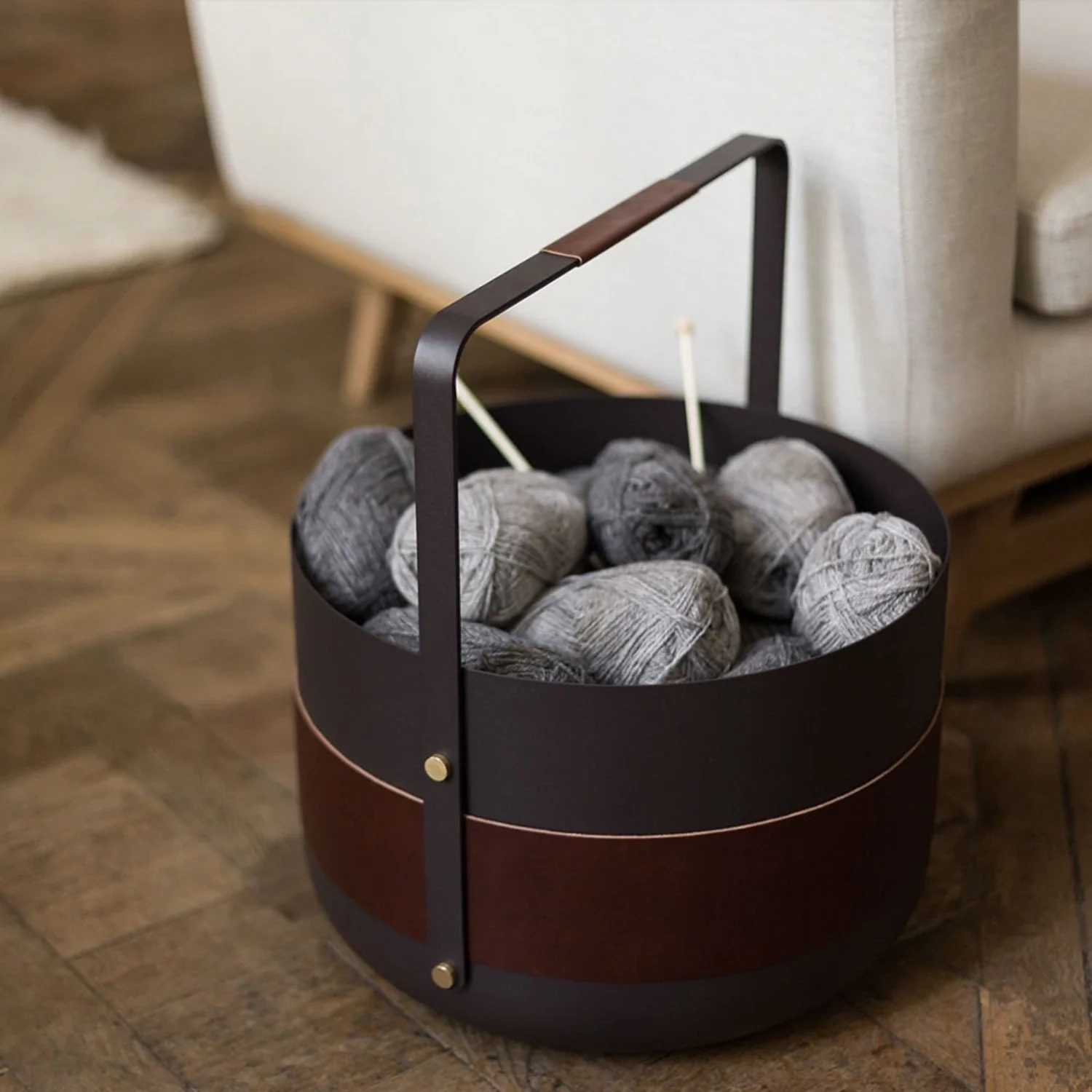 eldvarm | emma wood basket | havane - Image 6