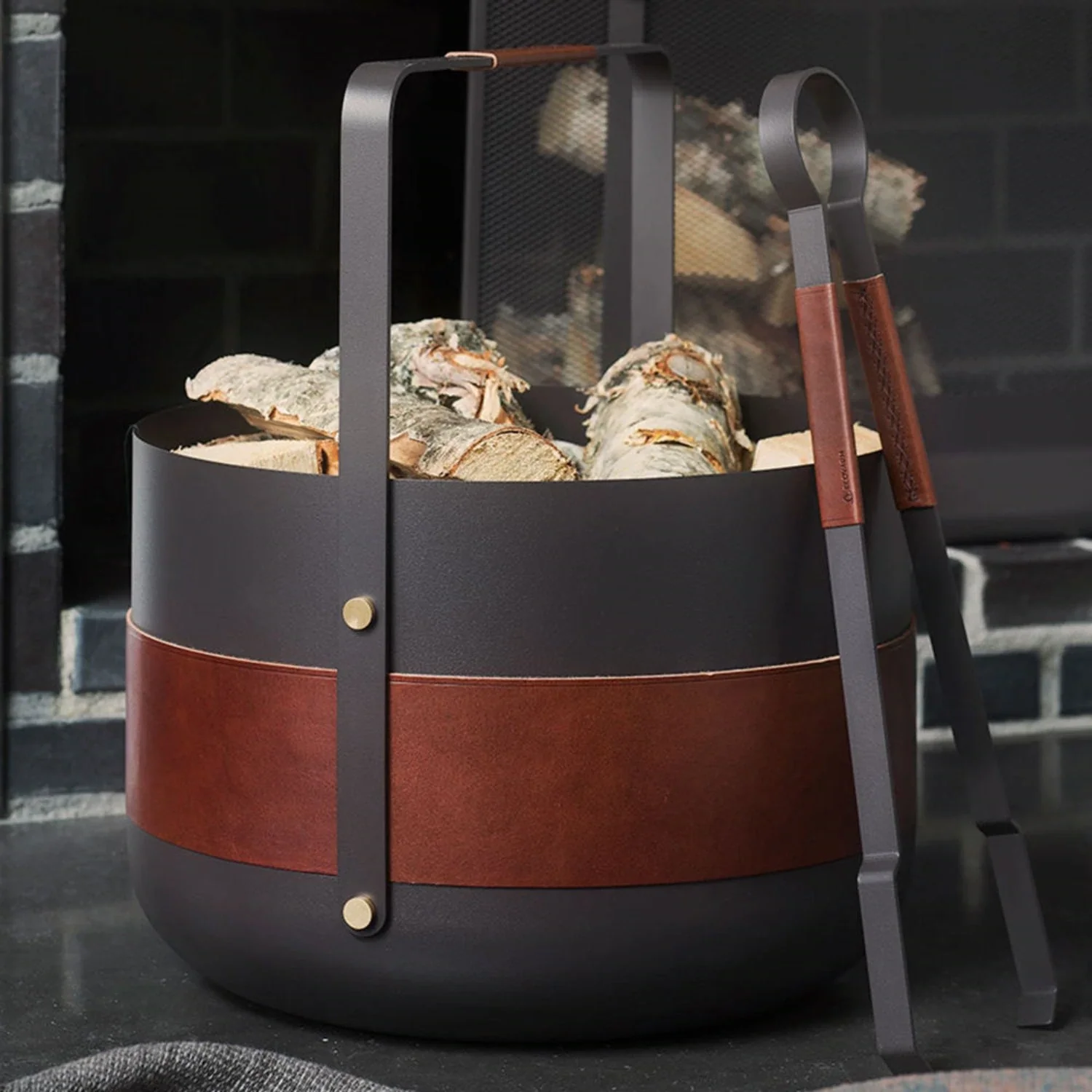 eldvarm | emma wood basket | havane - Image 8