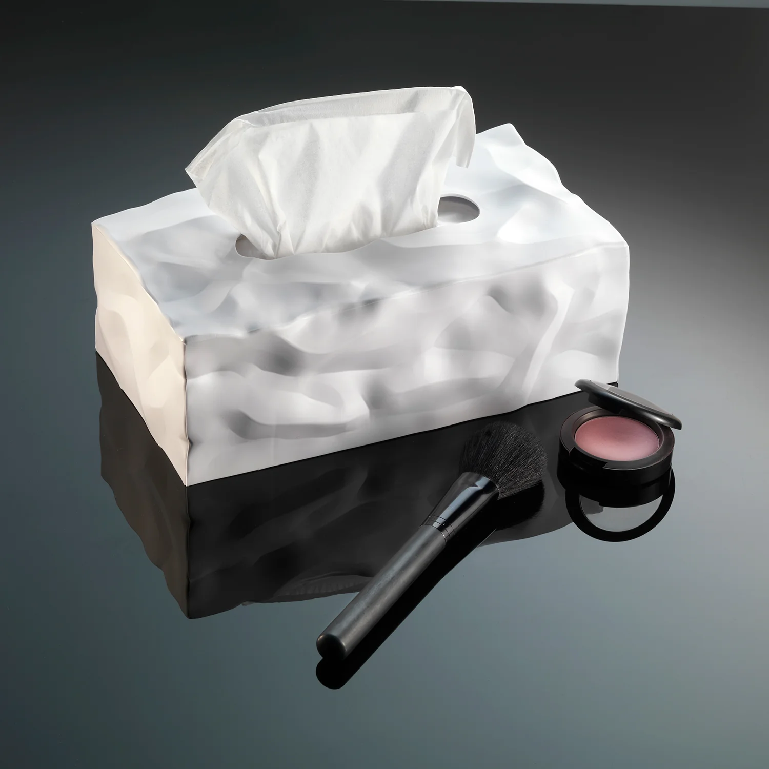 essey | wipy 2 rectangular tissue box | white - Image 4