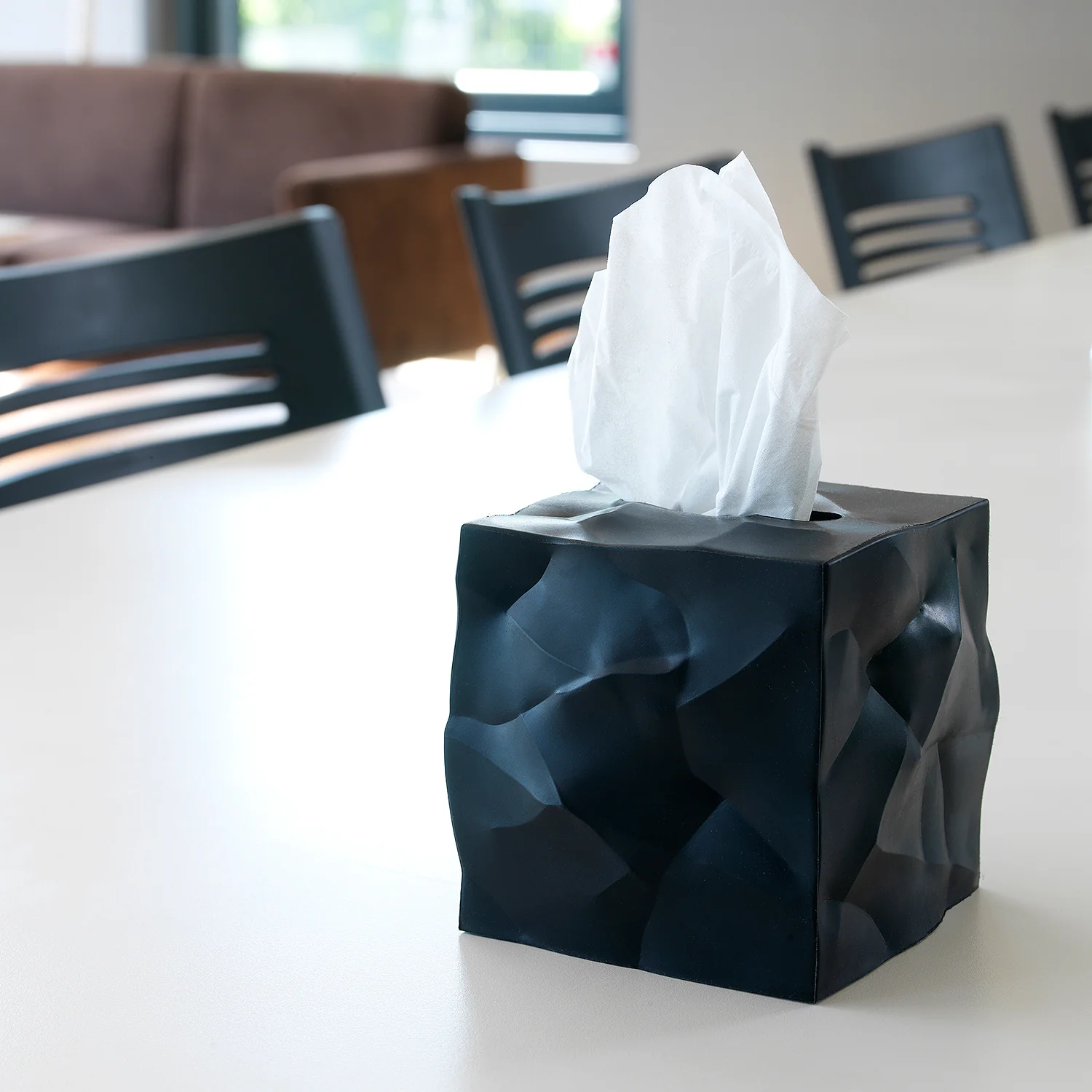 essey | wipy cube tissue box | black - Image 9