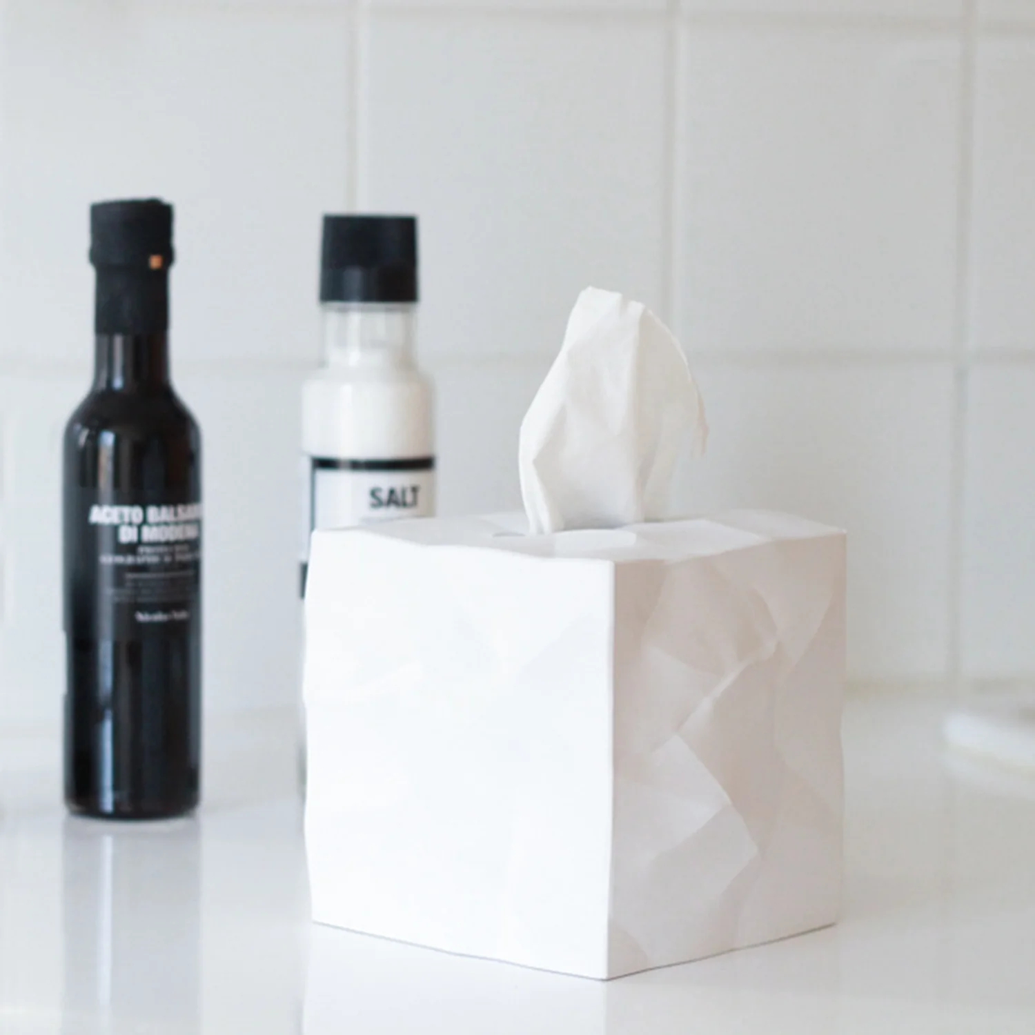 essey | wipy cube tissue box | white - Image 11