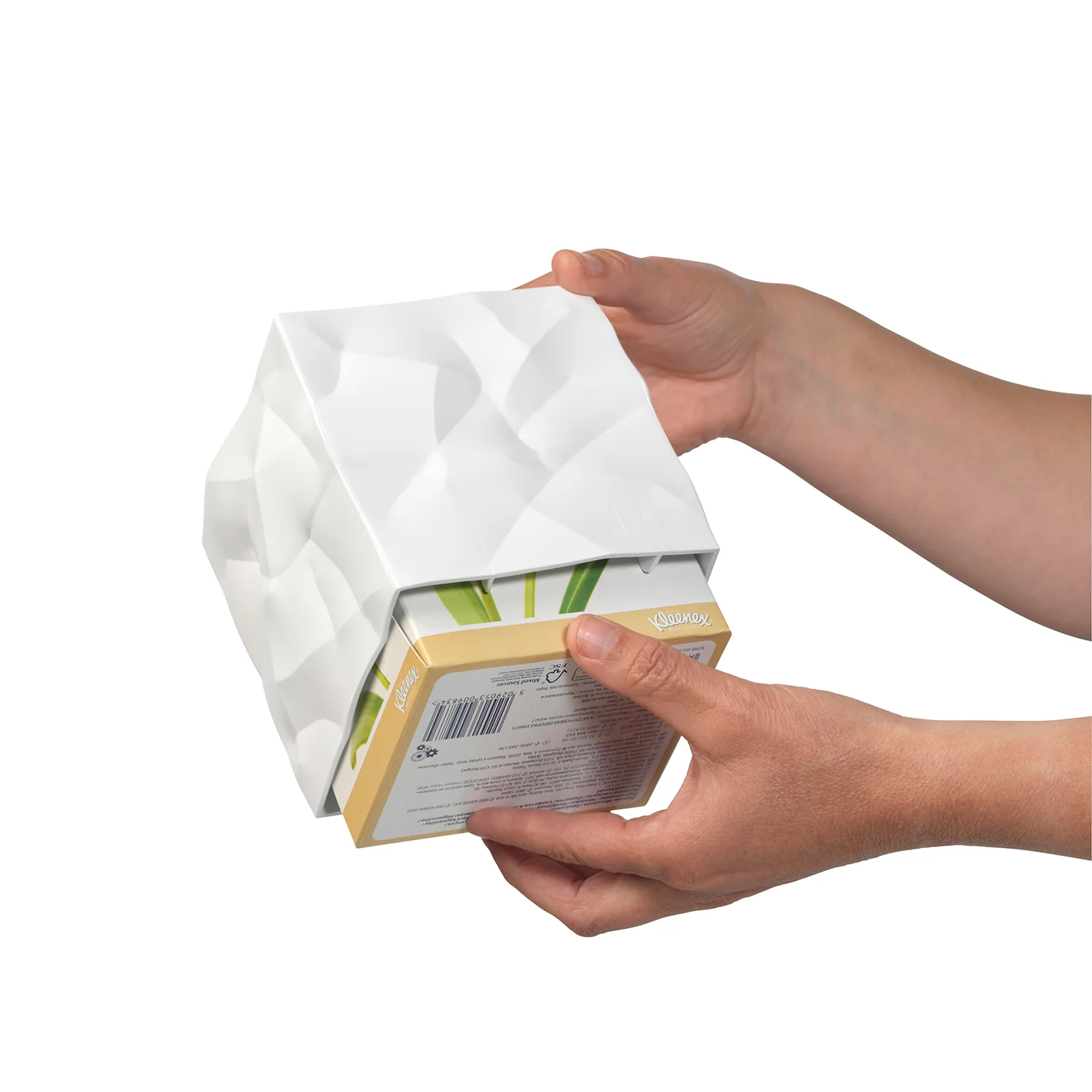 essey | wipy cube tissue box | white - Image 15