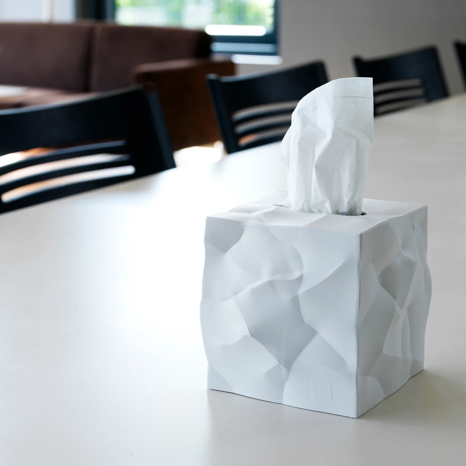 essey | wipy cube tissue box | white - Image 4