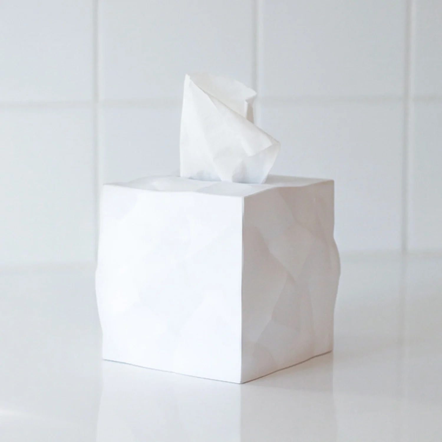 essey | wipy cube tissue box | white - Image 7