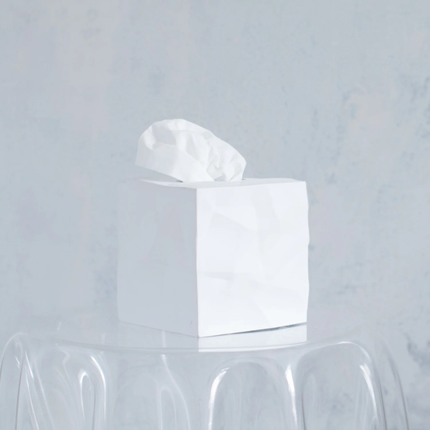 essey | wipy cube tissue box | white - Image 8
