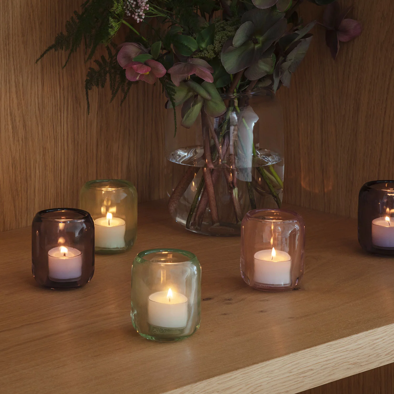eva solo | acorn tealight candle holder set | rose - Image 2
