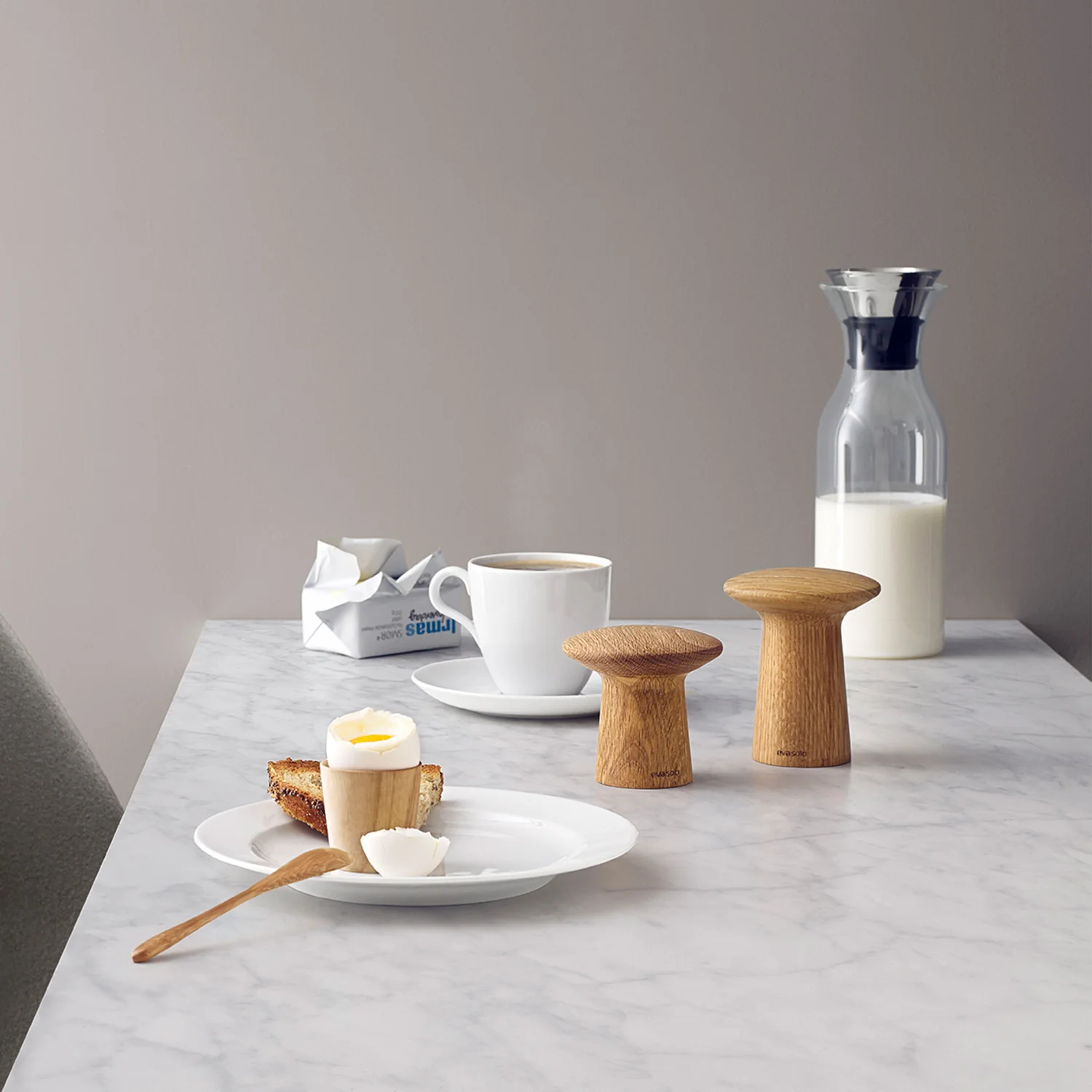 eva solo | salt + pepper grinder | oak 11cm - Image 2