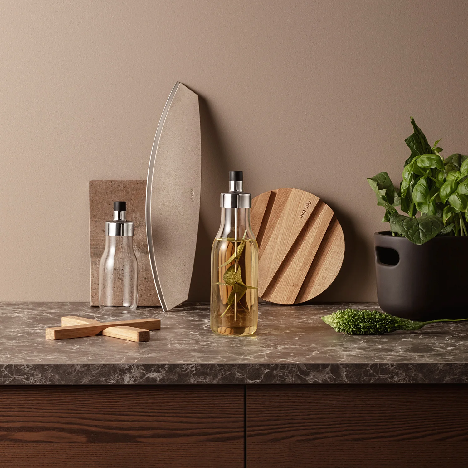 eva solo | smartmat | trivet + tablet holder | oak - LC - Image 3