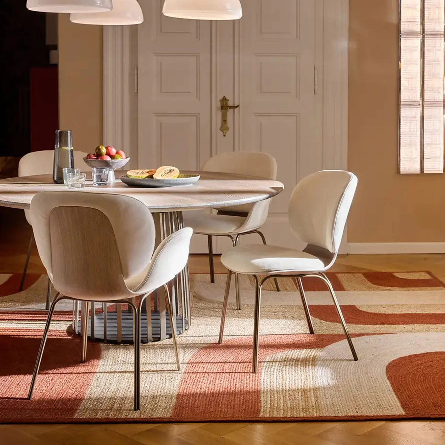 freifrau | ivy chair | twin-pipe steel frame | CATEGORY 1 FABRIC - Image 14