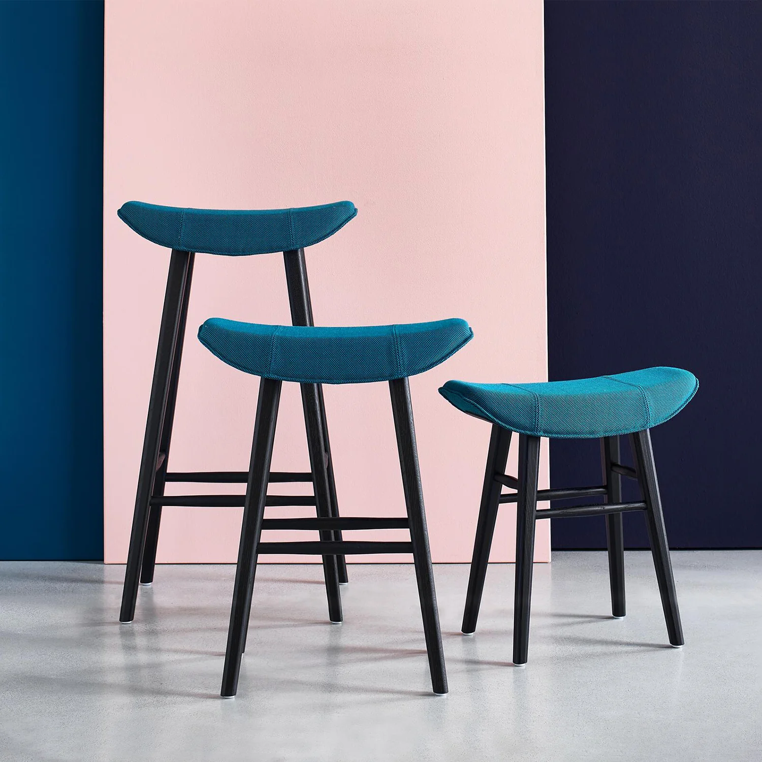 freifrau | kya kitchen stool 63cm | muscat cacao leather + steel bronze glaze wire frame - Image 9