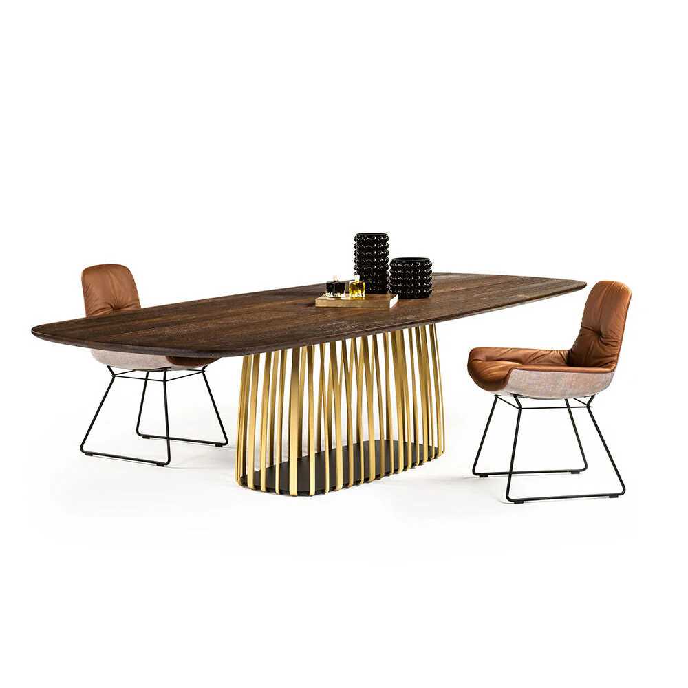 freifrau | leya armchair low | wire frame | cairo cognac leather - Image 7